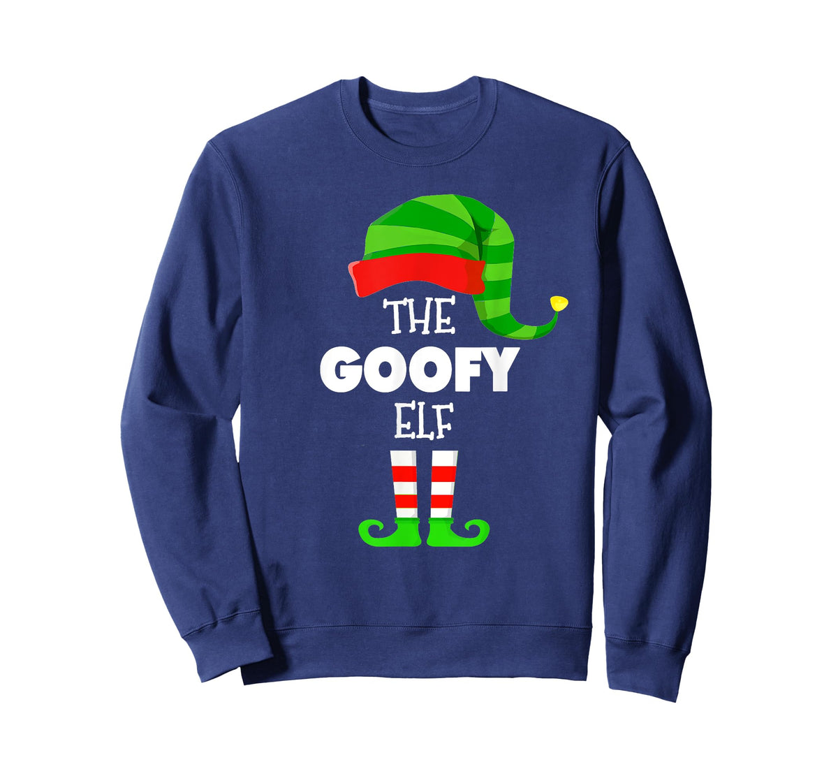 The GOOFY ELF Group Matching Family Christmas PJS T-Shirt