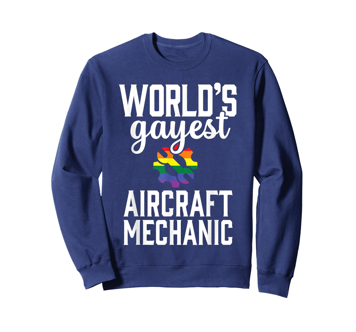 Airplane Gay Aircraft Mechanic LGBT Pride Rainbow T-Shirt
