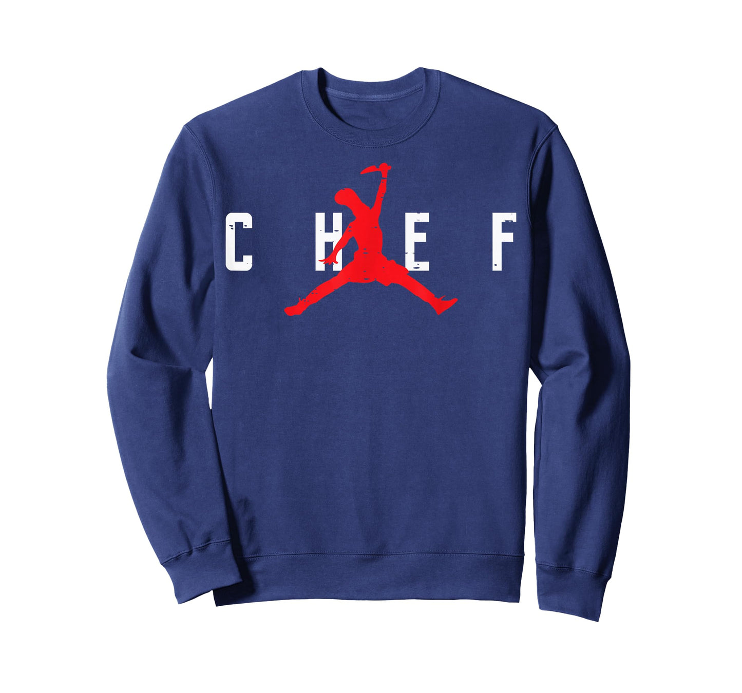 Chef Basketball Dunk Silhouette Funny Culinary Men Women T-Shirt