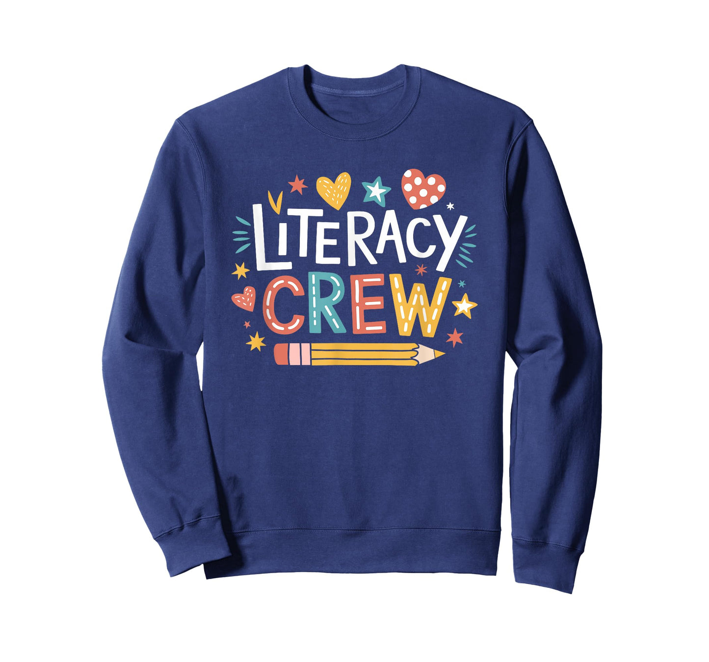 Interventionist Teacher and Reading Teaching, Literacy Crew T-Shirt