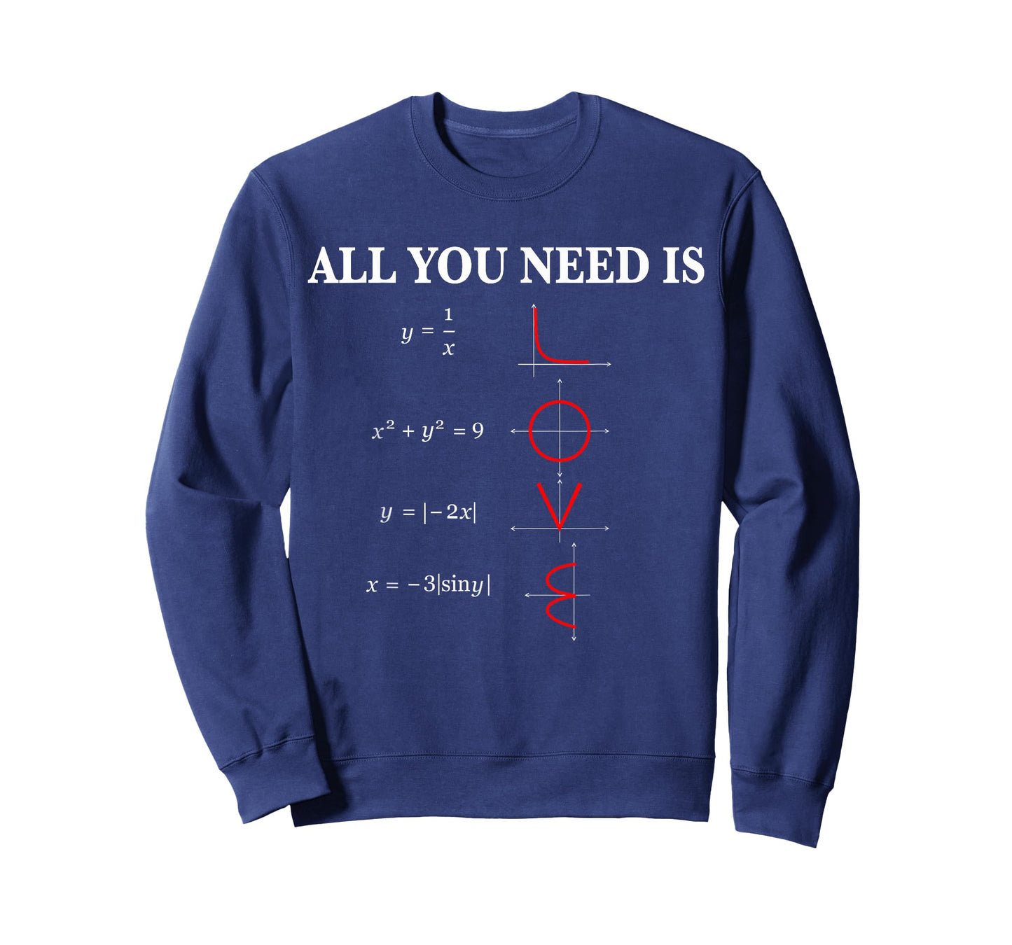 All You Need is Love Math T-Shirt