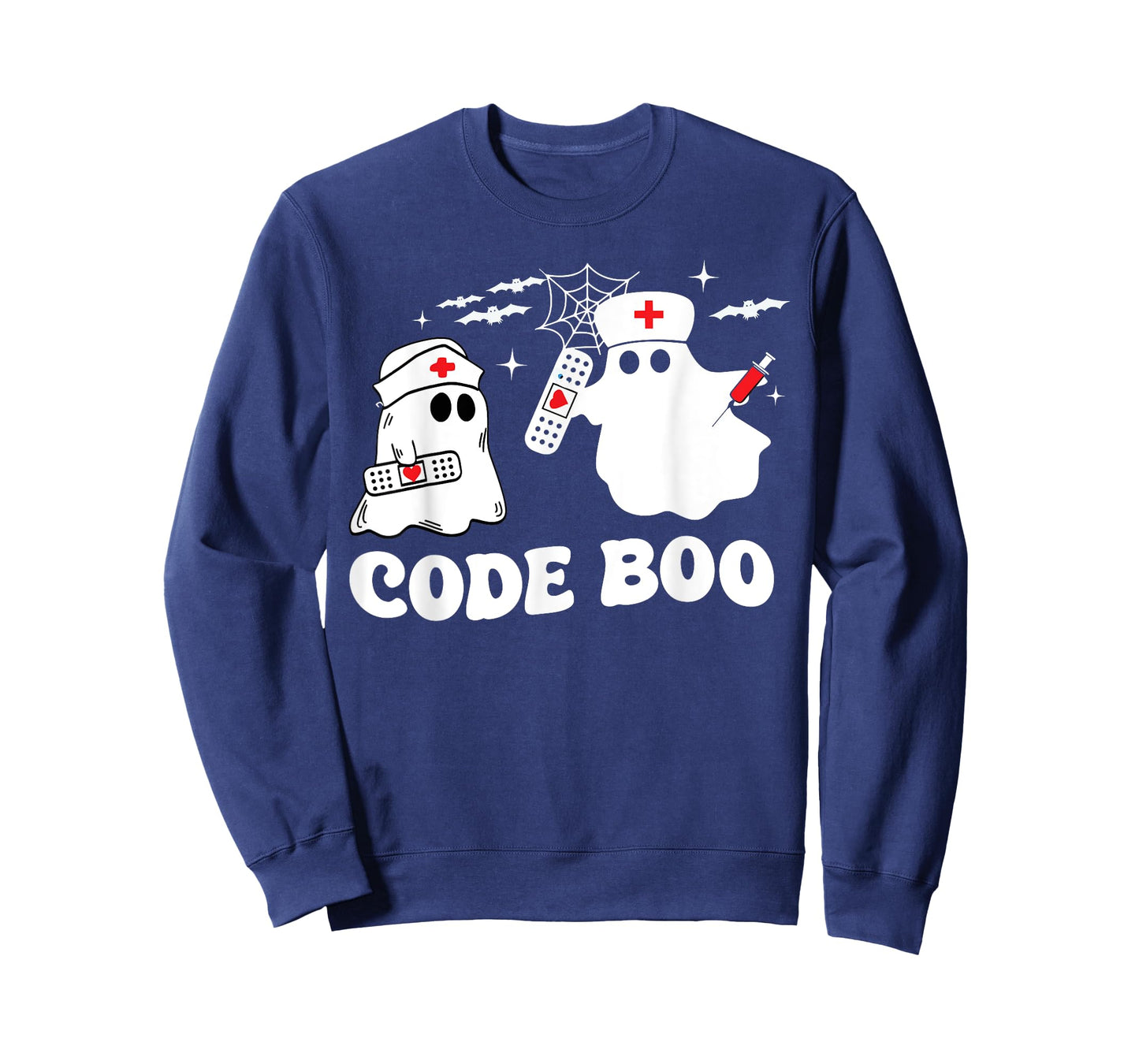 Code Boo Spooky Respiratory Therapist Halloween T-Shirt