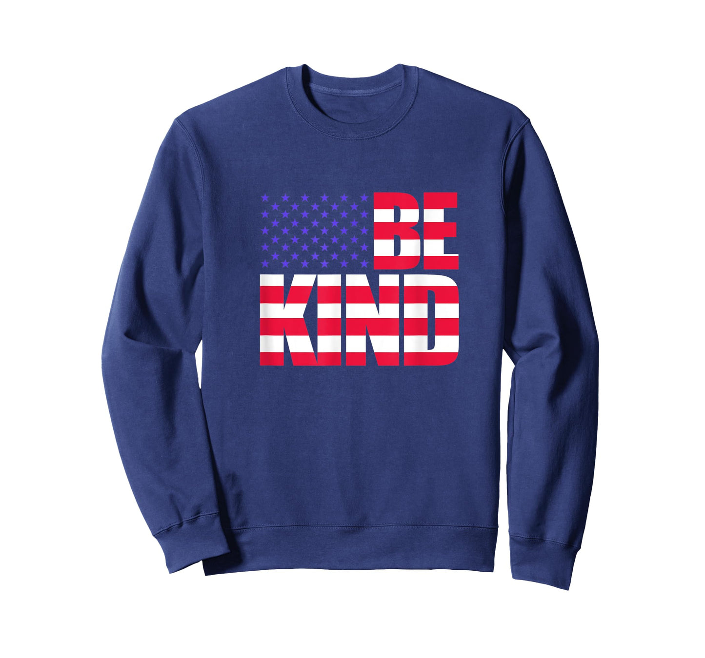 Be Kind 4th of July USA Flag America American T-Shirt