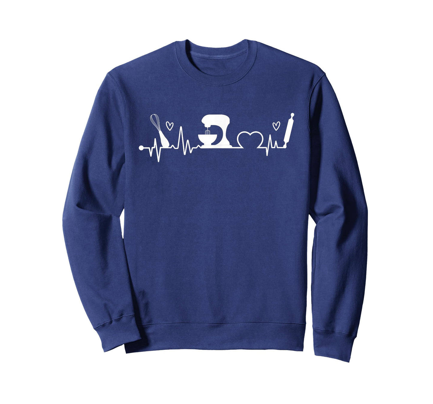 Baking Heartbeat Baker Bakery Owner Pastry Chef T-Shirt