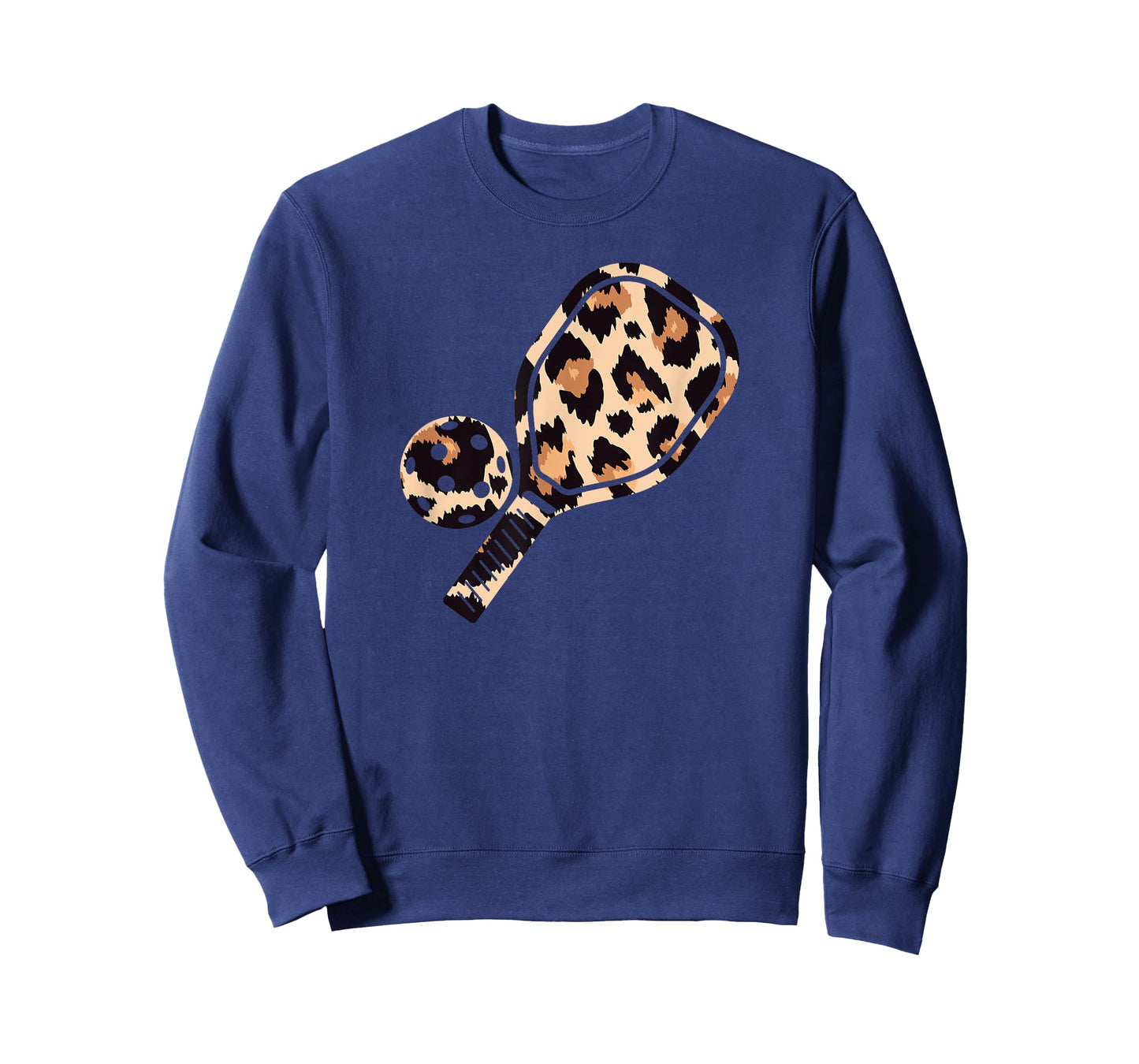 Cheetah Leopard Pickleball Paddleball Sports Mom Dad Funny T-Shirt