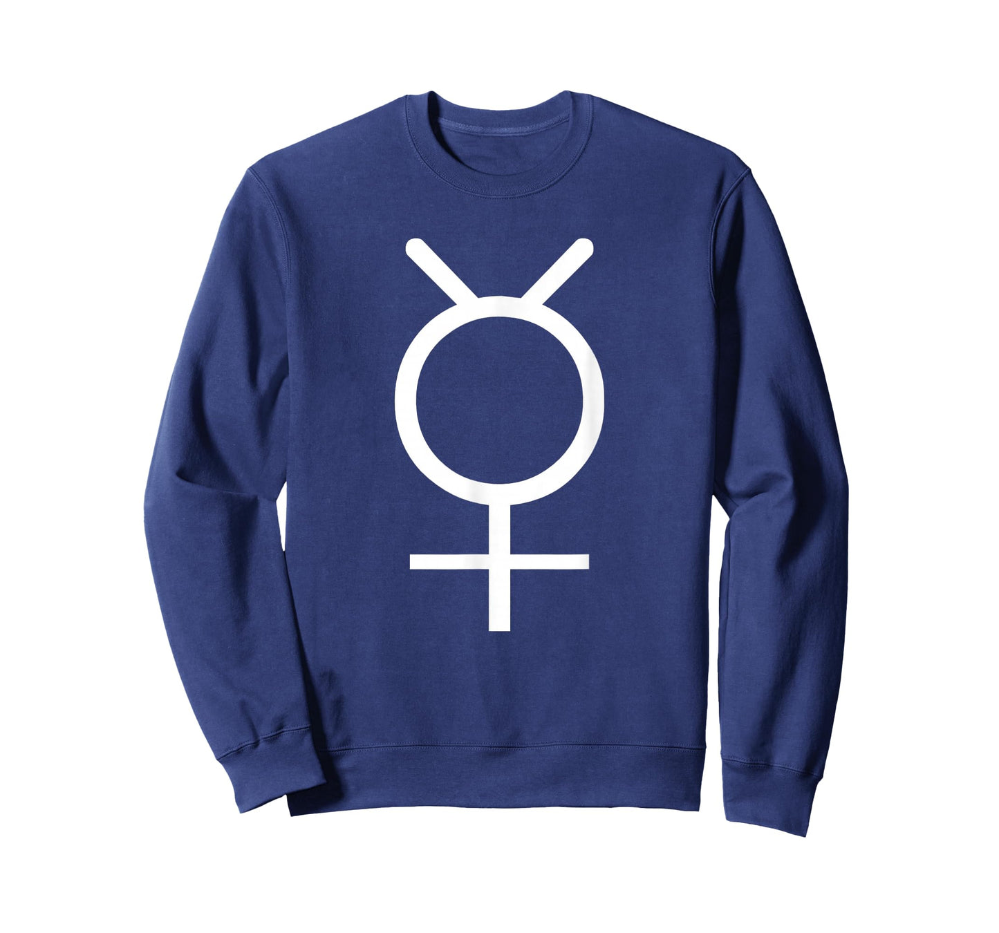 Planet Mercury Logo Astrology Symbol White T-Shirt