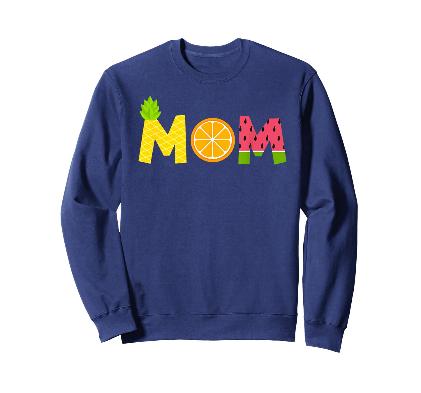 Funny Mom Fruitarian Lover Summer Mommy Fruit Slice T-Shirt