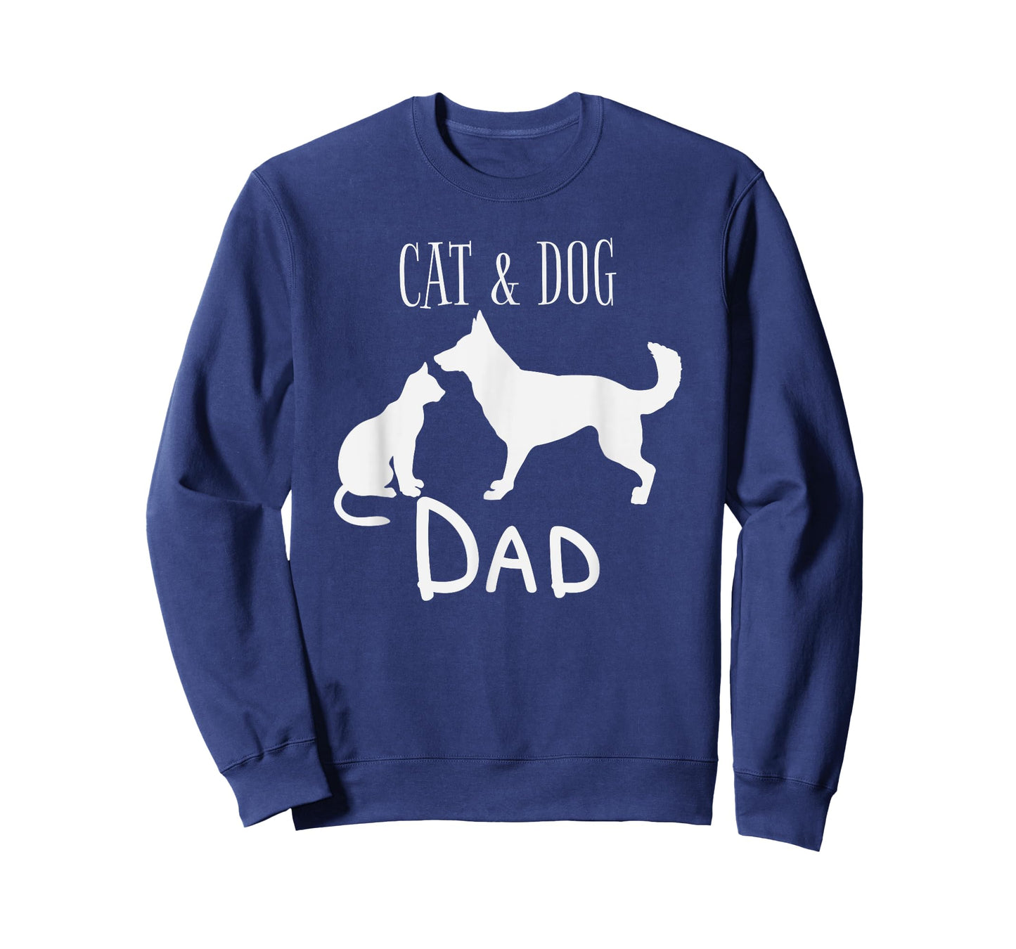 Cat Dog Dad Owner Cute Father Daddy Pet Animal Papa Gift T-Shirt