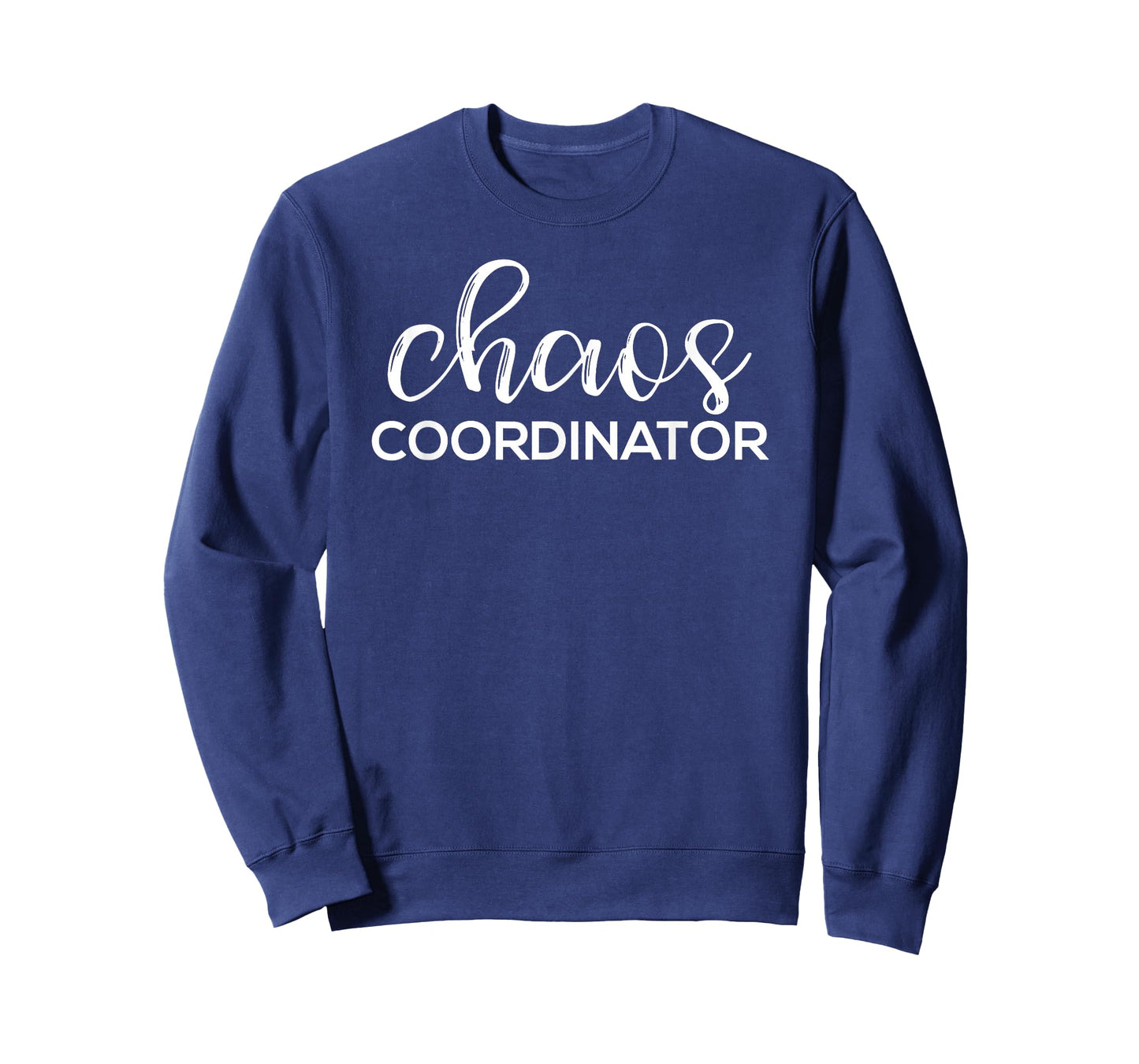 Chaos Coordinator Funny Printed Graphic Mom Babysitter Nanny T-Shirt