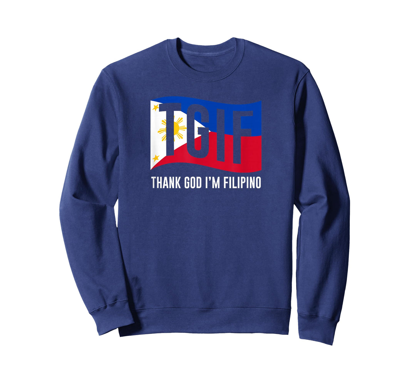 Thank God I'm Filipino for Filipino Americans T-Shirt
