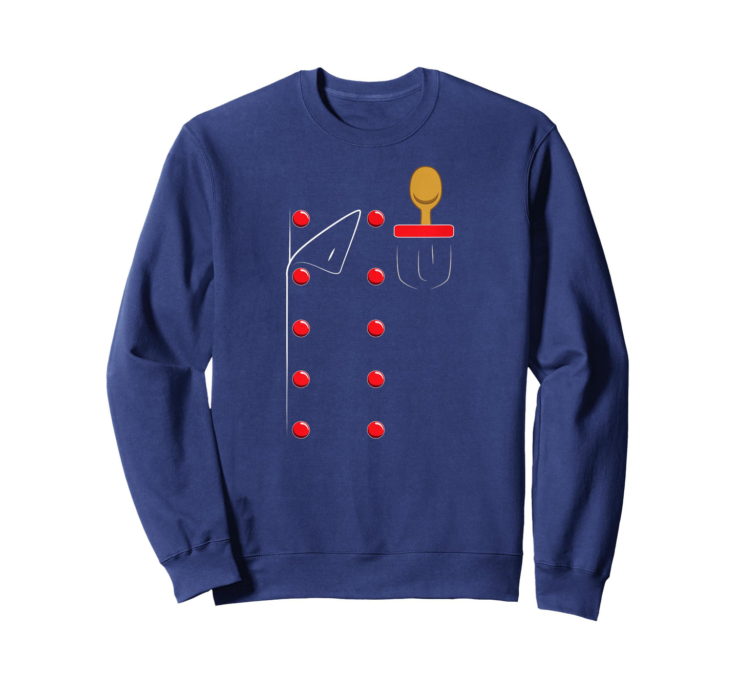 Chef Uniform Jacket Faux Cook Cooking T-Shirt