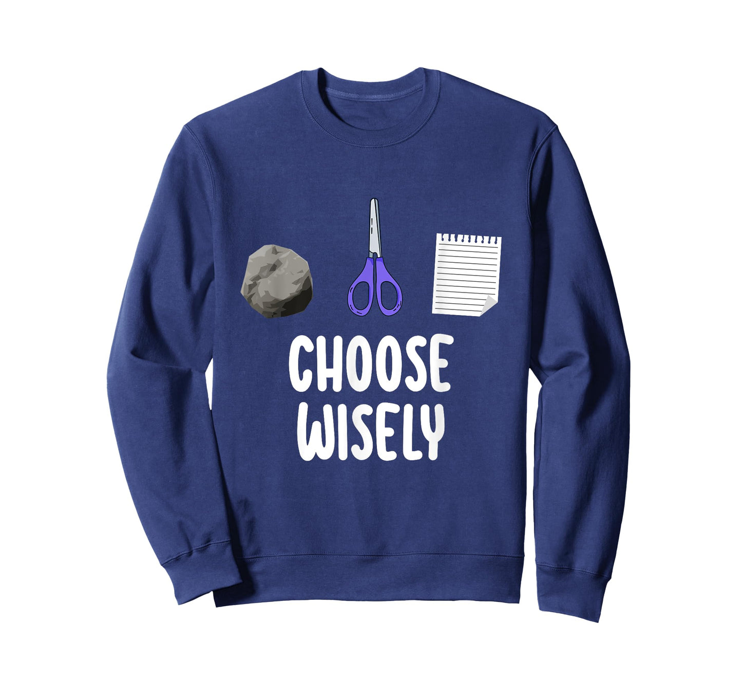 Rock Paper Scissors Hand Game Shirt Funny Choose Wisely Kids T-Shirt