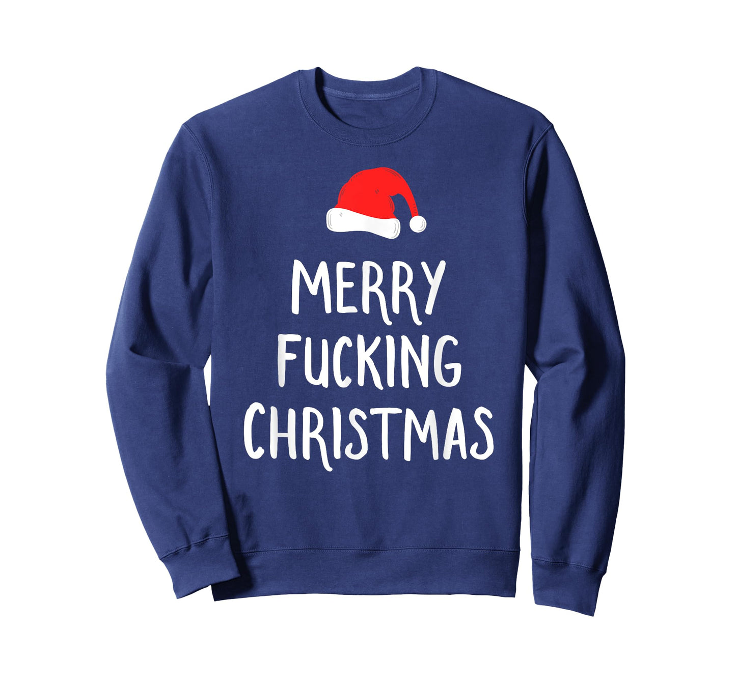 Merry Fucking Christmas Inappropriate Santa Pajama T-Shirt