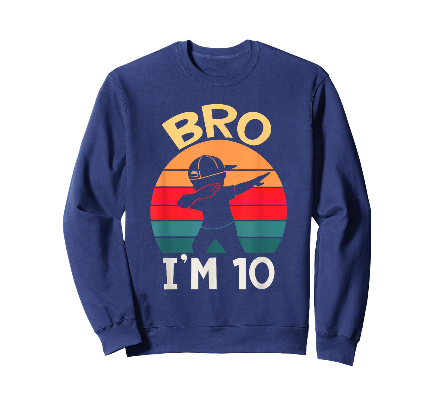 Bro I’m 10 Year Old Ten Tenth Party 10th Birthday Boy T-Shirt