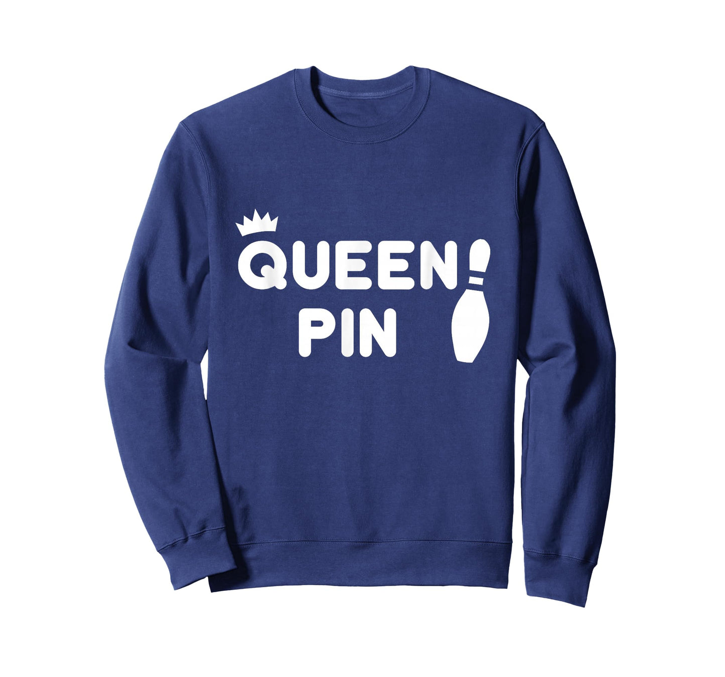 Queen Pin Bowling Shirt, Funny Cute Couples Bowler Gift T-Shirt