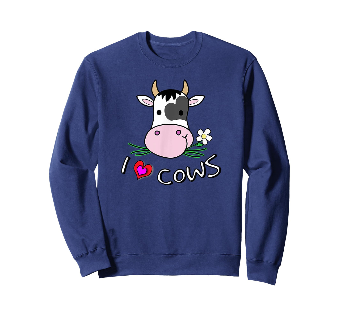 I Love Cows for Farm Animal and Cow Lovers T-Shirt
