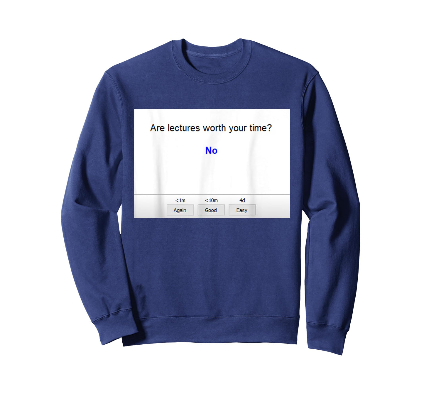 Are Lectures Worth Your Time Anki Funny Medical School T-Shirt