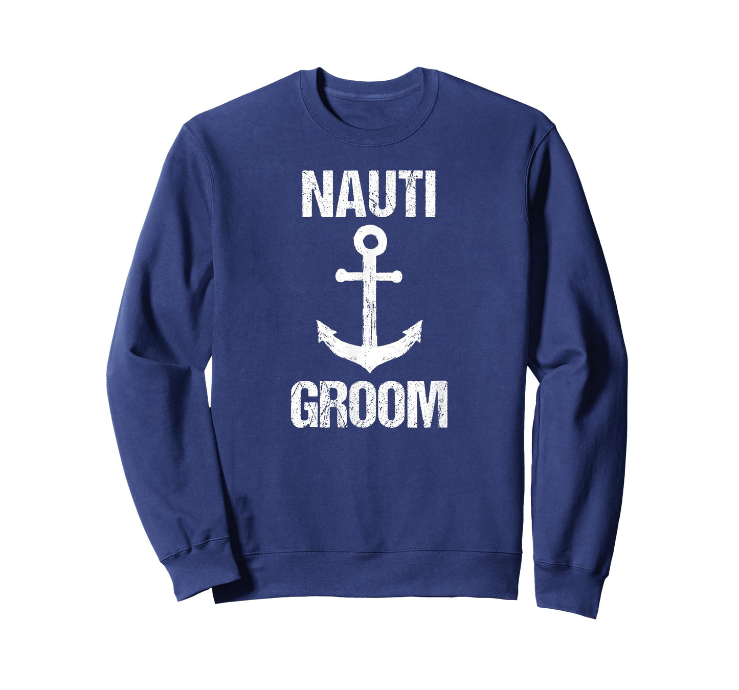 Nauti Groom T-Shirt Boaters Wedding Gift Wedding Cruise Tee