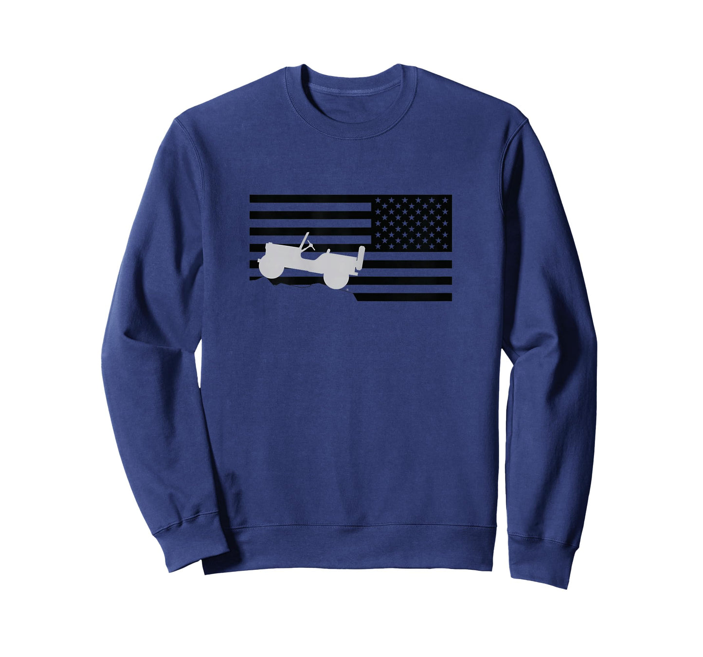 Jeep Flag Black T-Shirt
