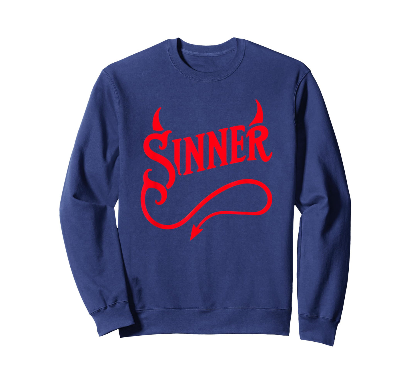 Rock Sinner Devil Horns & Tail - Atheist Pride T-Shirt