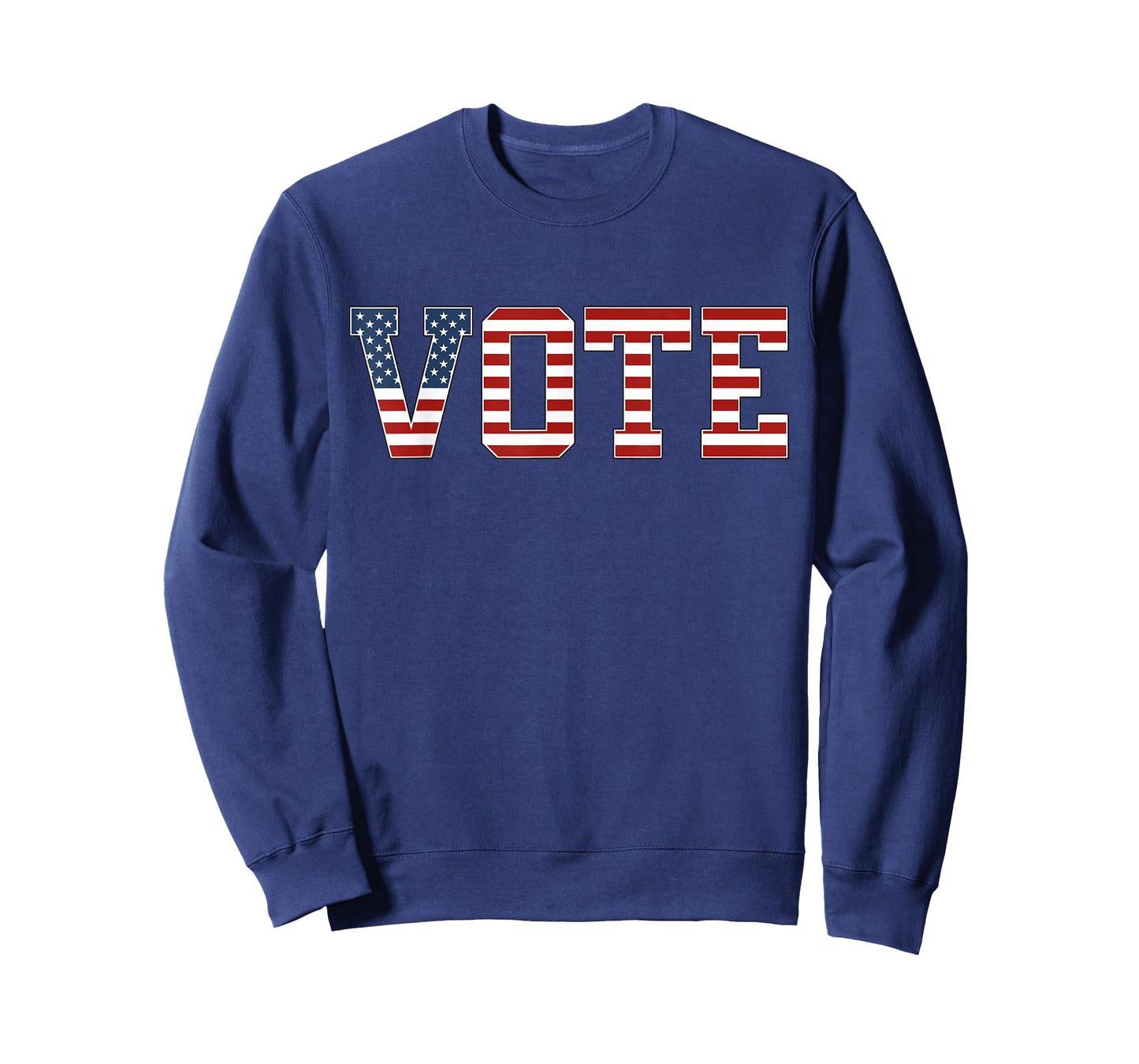 Vote Women Men Red White Blue American Flag 2024 Elections T-Shirt