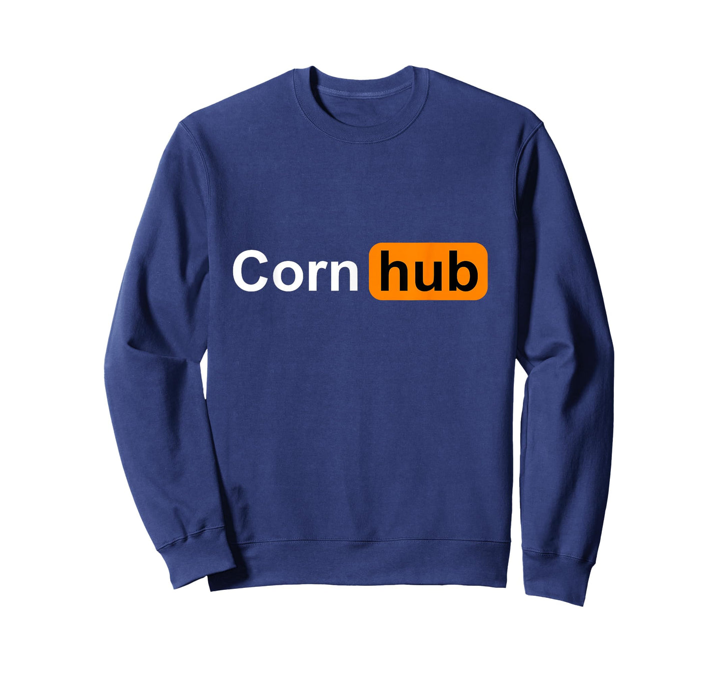 Corn Hub Funny Farmers Farming Sarcastic Adult Humor Joke T-Shirt