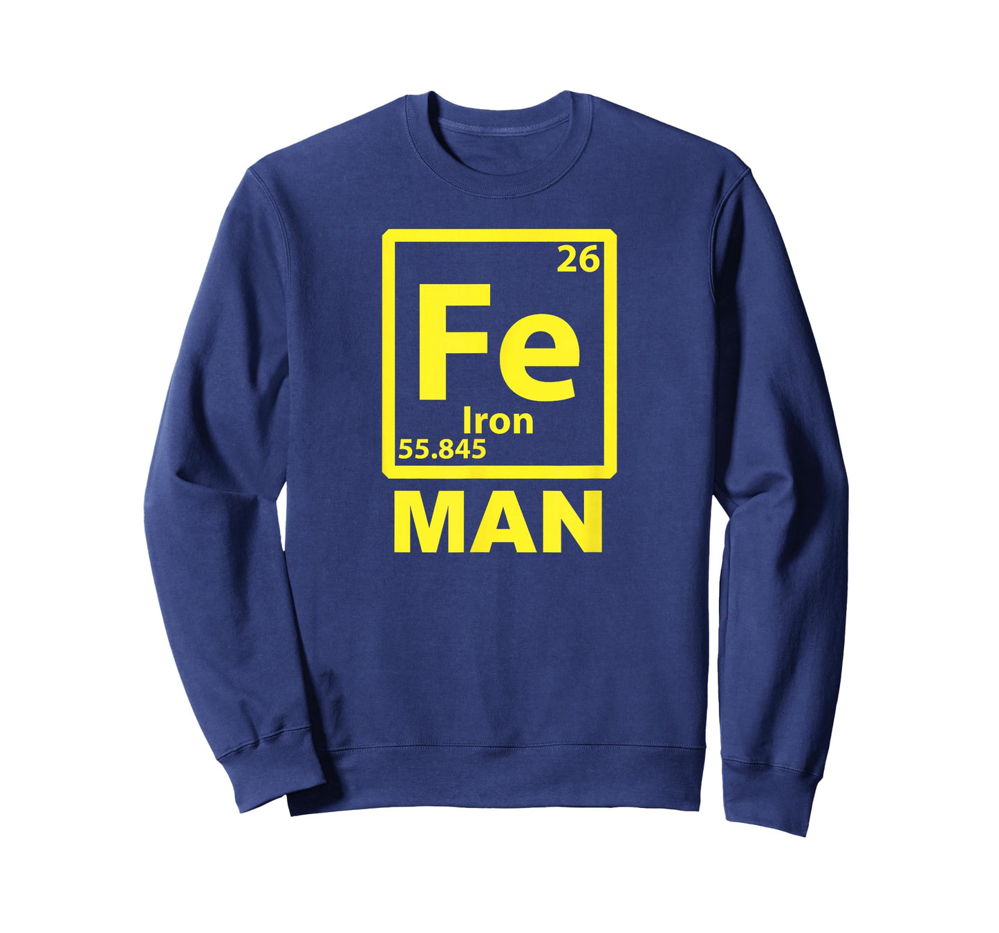 Miftees Funny Science Tees Iron (Fe) Man T-Shirt