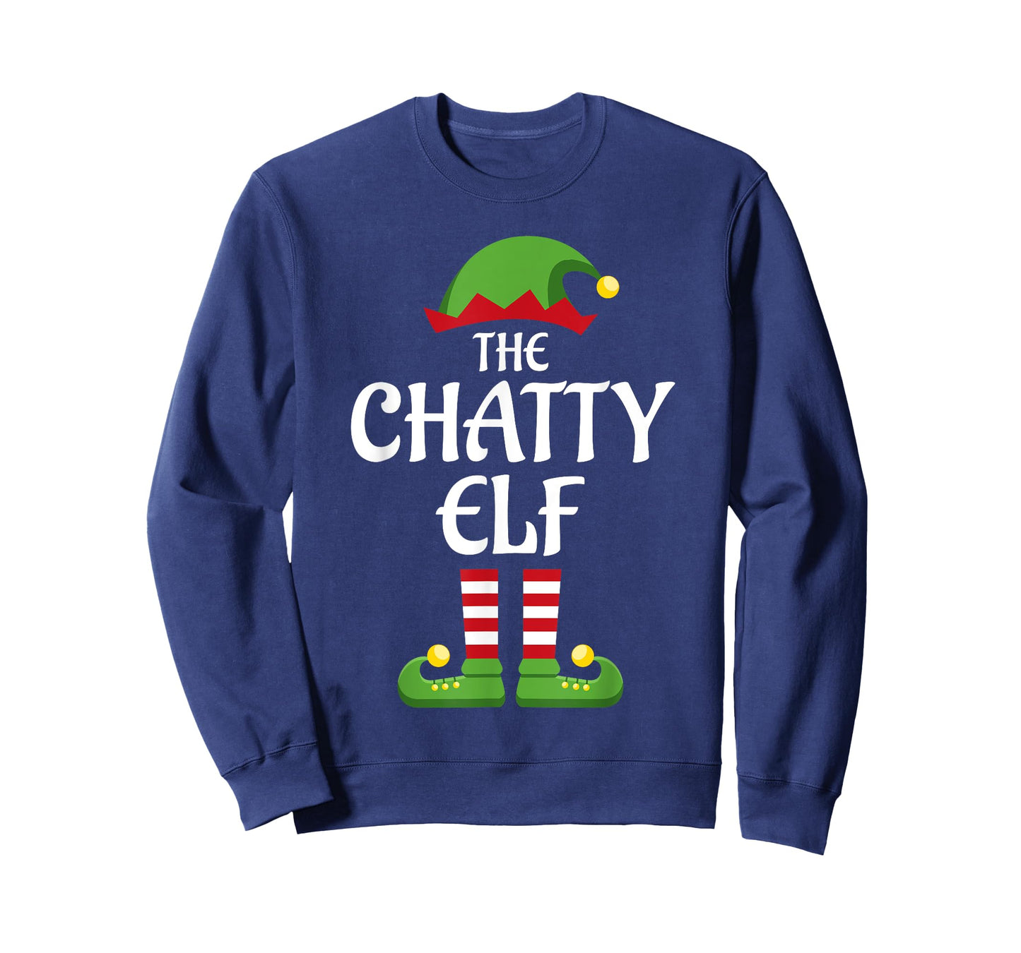 Chatty Elf Family Matching Group Christmas T-Shirt