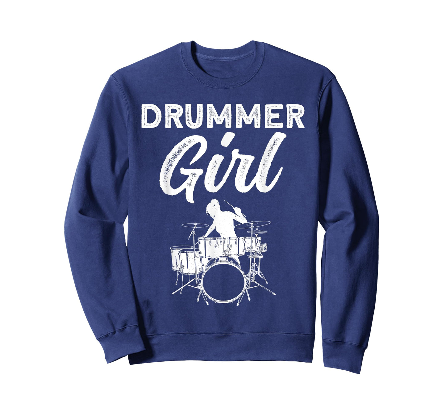 Cool Drummer Gift Drum Player Accessories & Stuff Funny Drummer Design For Girls Women Kids Drumming Lover T-Shirt
