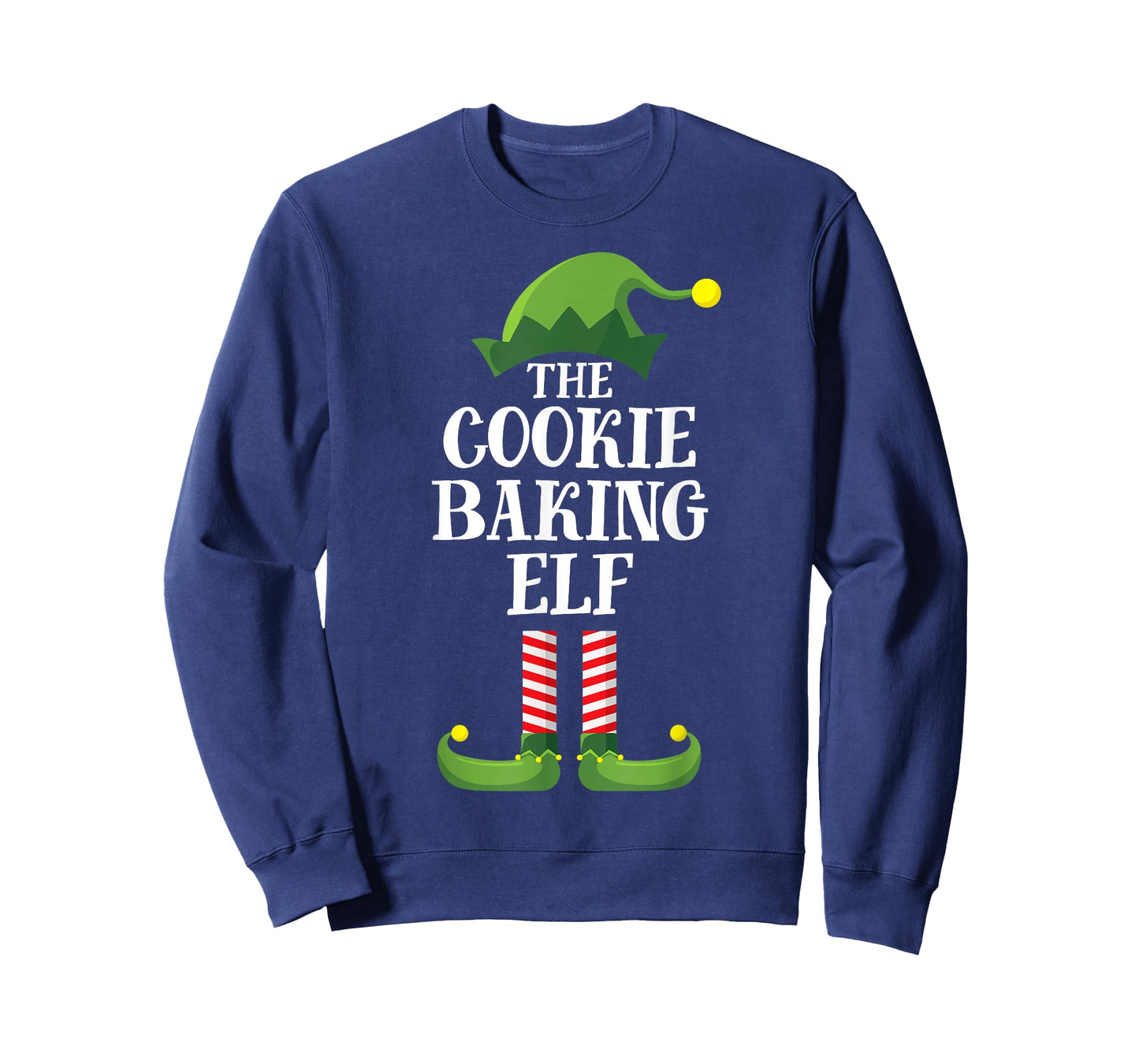 Cookie Baking Elf Matching Family Group Christmas Party PJ T-Shirt