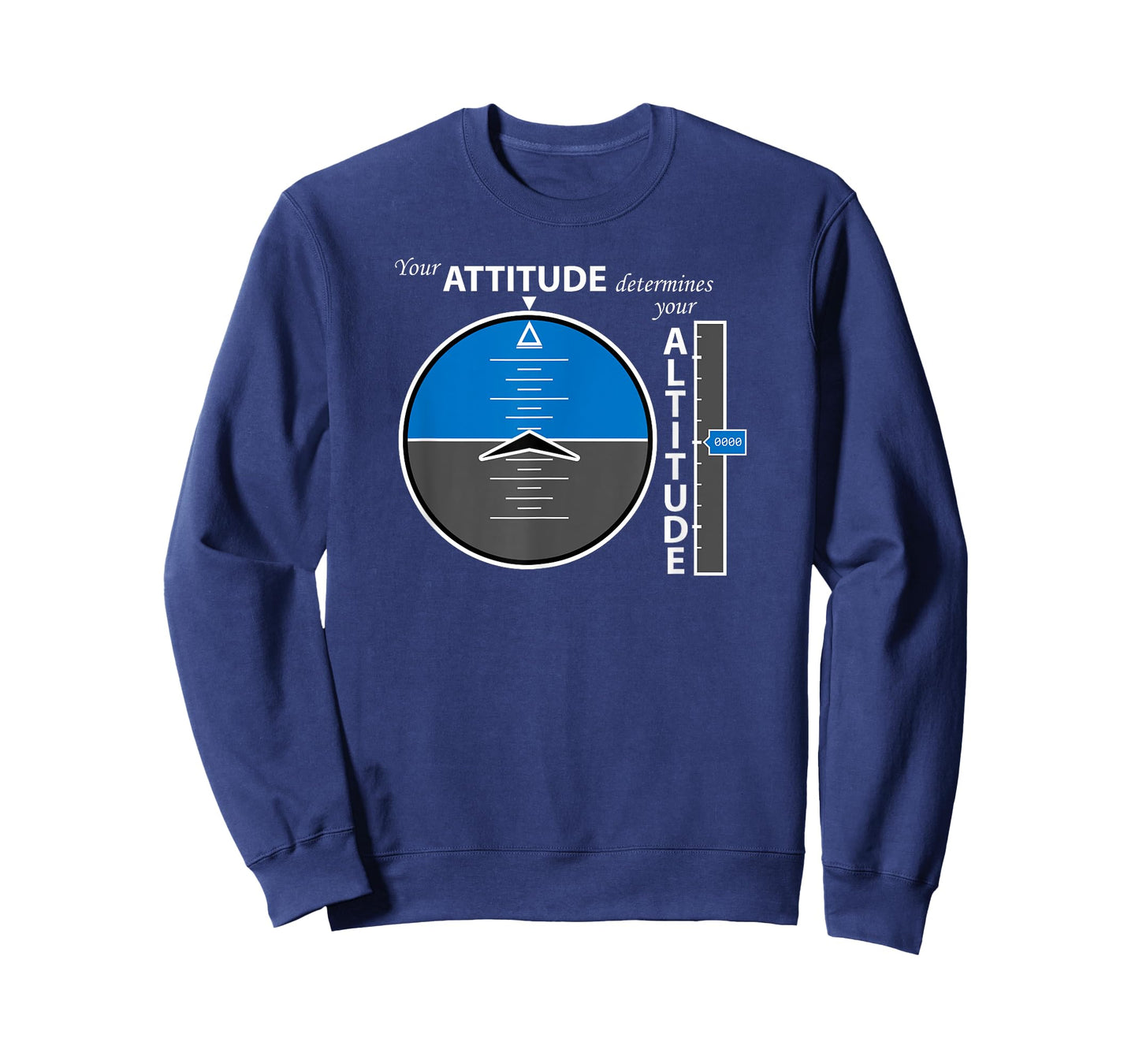 Attitude Altitude Aviation T-shirt with a positive message T-Shirt