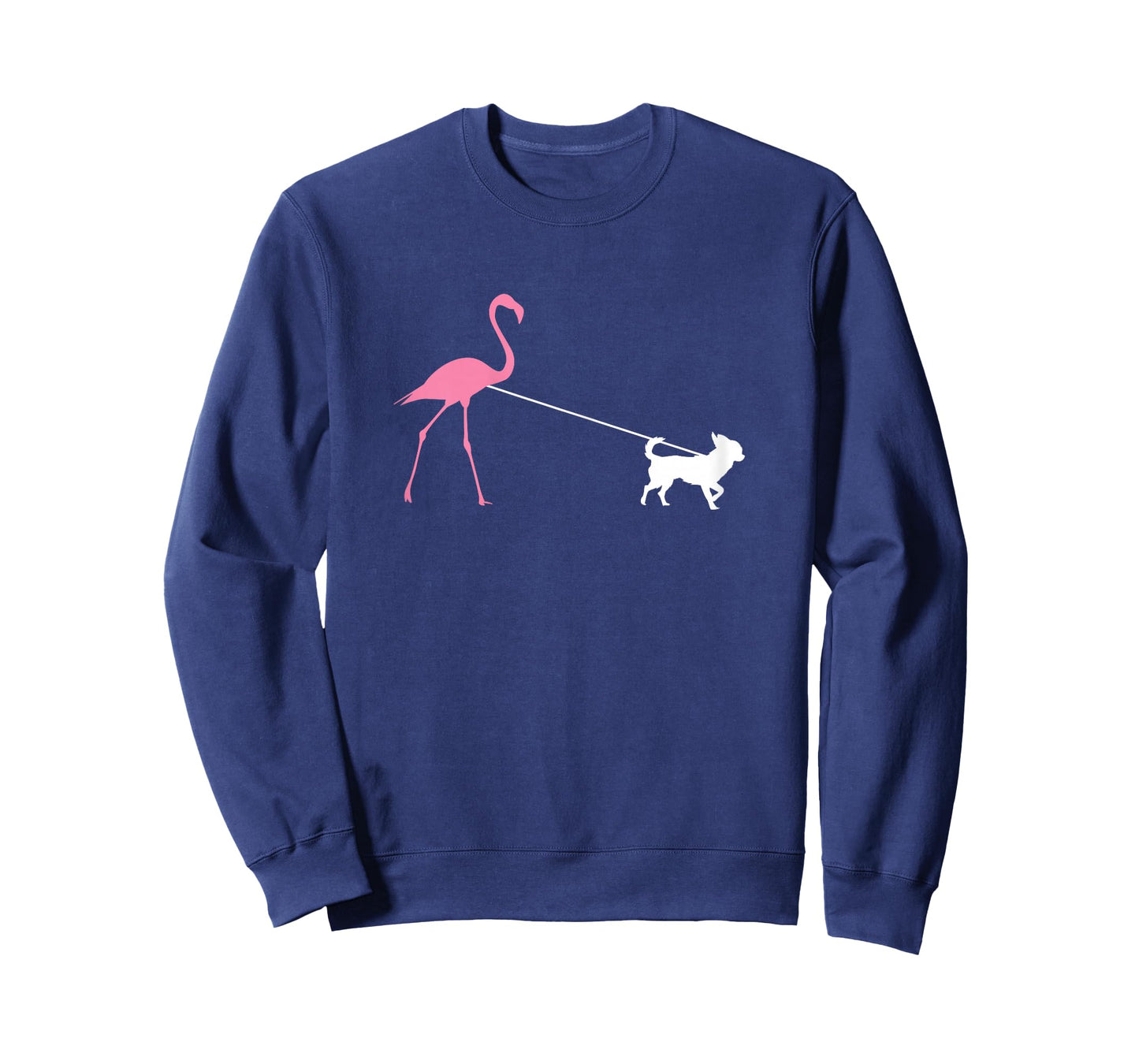 Chihuahua Lover for Dog Mum, Cute Flamingo T-Shirt