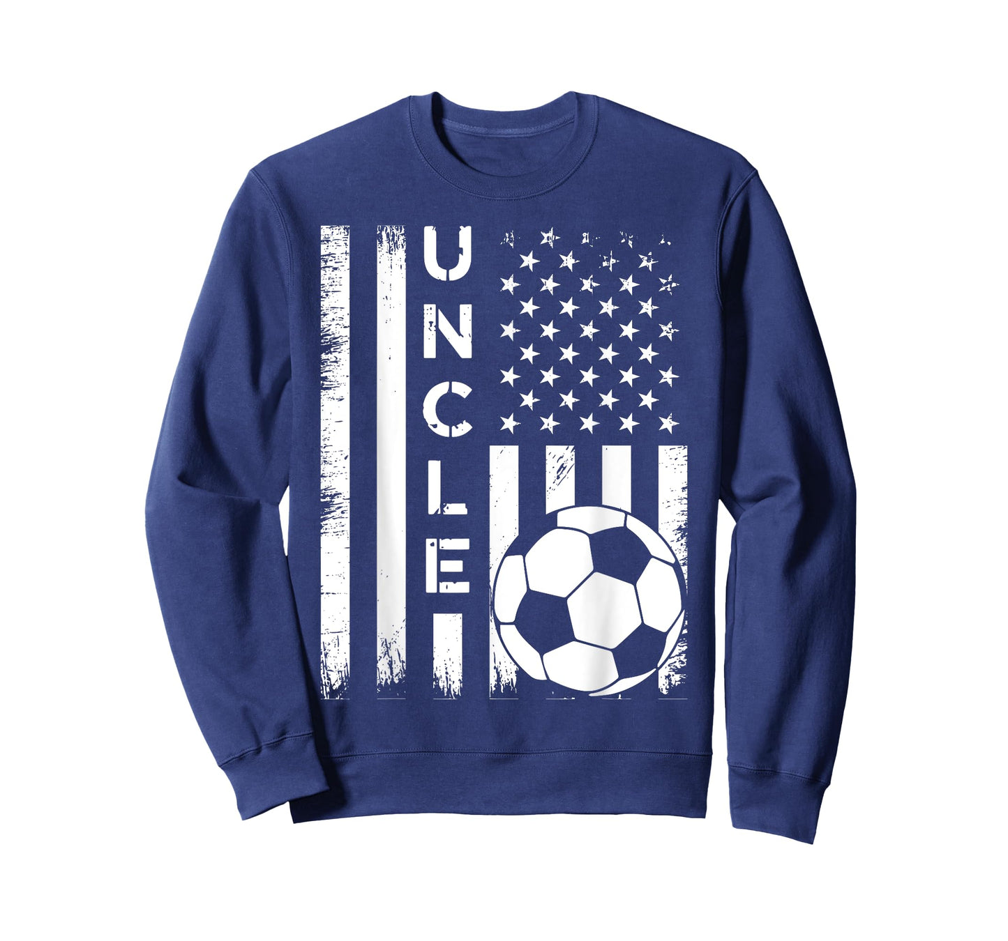 Soccer Uncle American Flag Vintage T-Shirt
