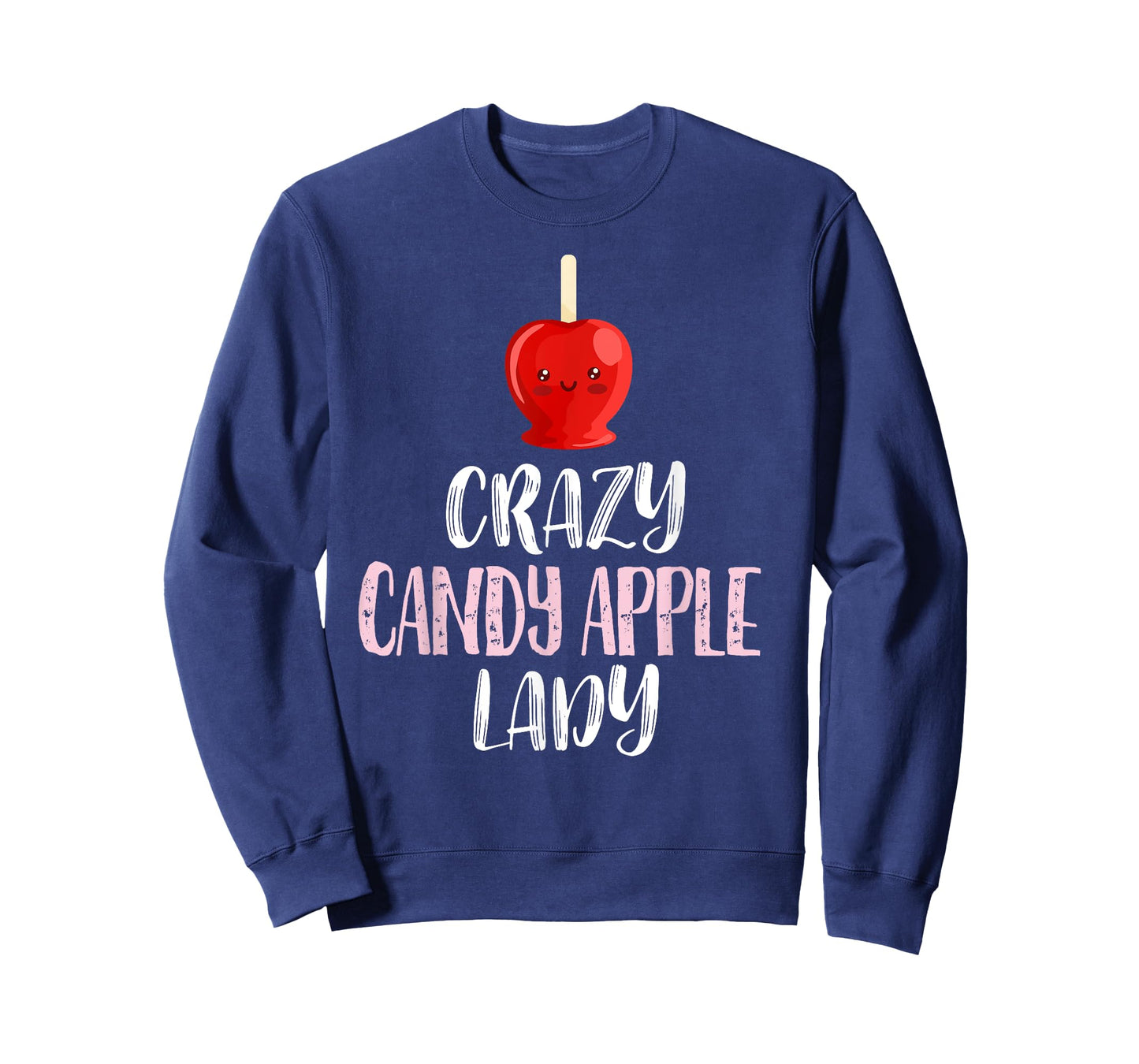 Crazy Candy Apple Lady – Cute Candy Apple Lovers T-Shirt