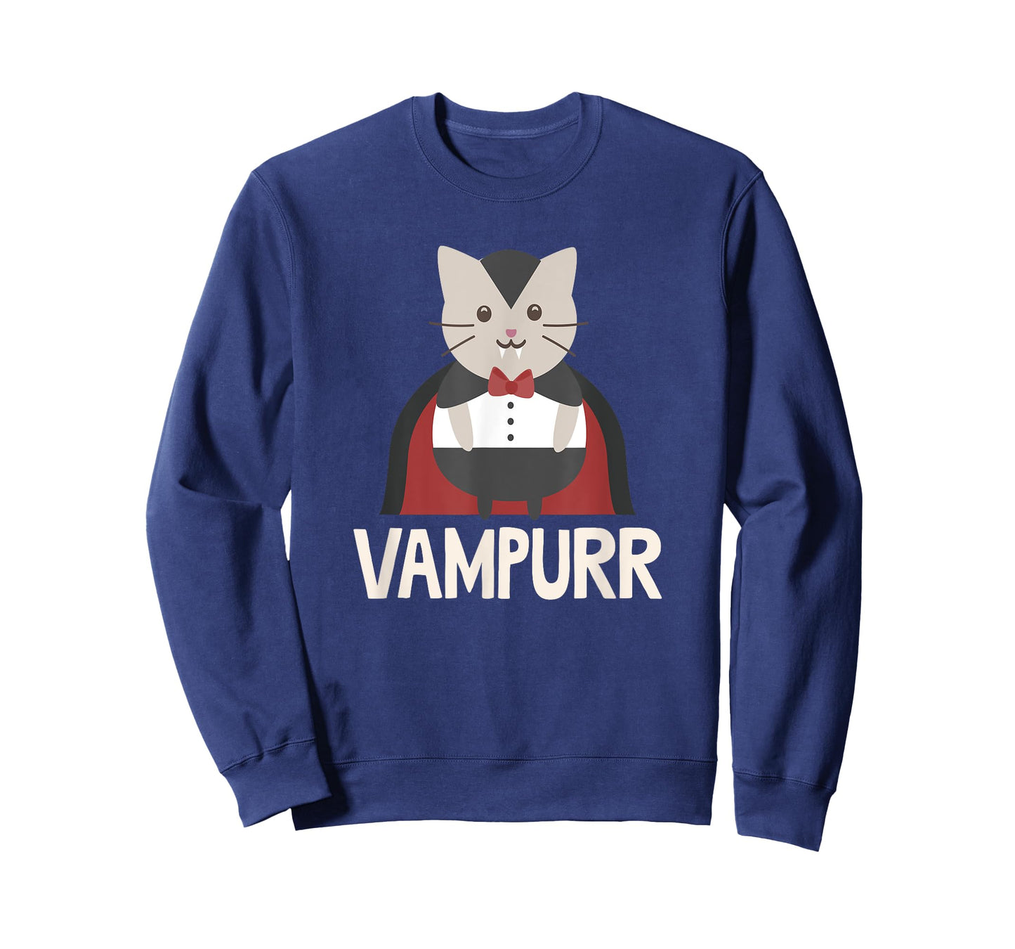 Vampurr Funny Vampire Cat Halloween Gift T-Shirt