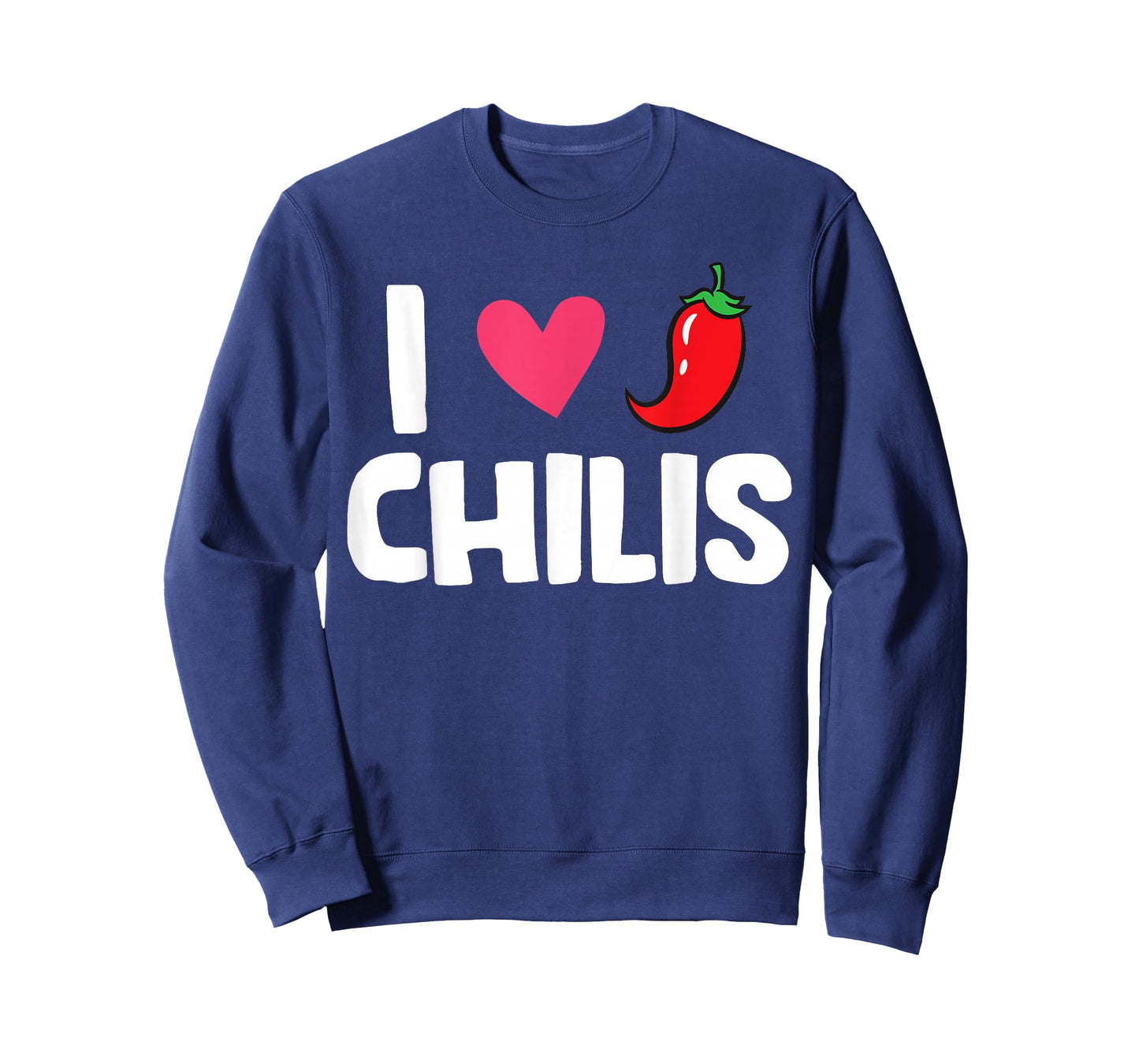 Chili Pepper Hot And Spicy Food Lover I Love Chilis T-Shirt