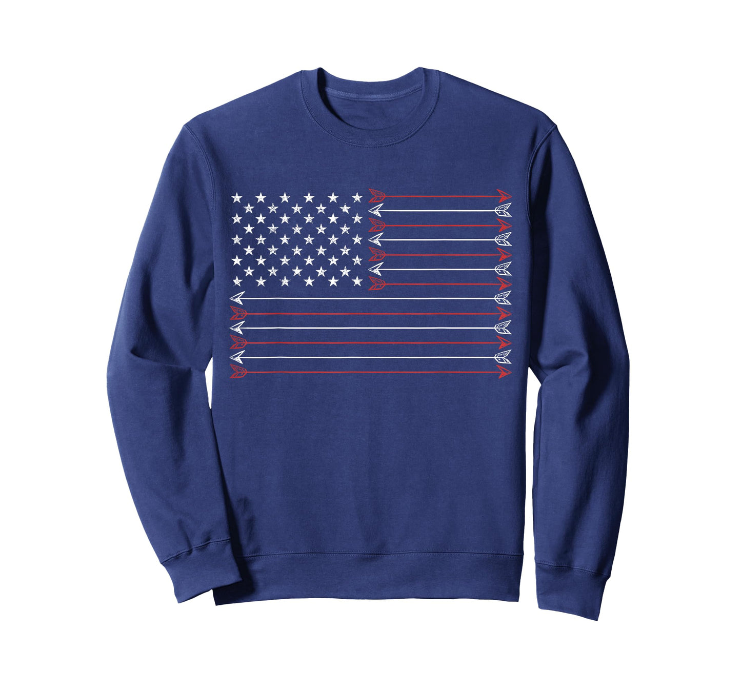 American Flag Arrows Bow Hunting Archery Gift T-Shirt for Women Kids Men