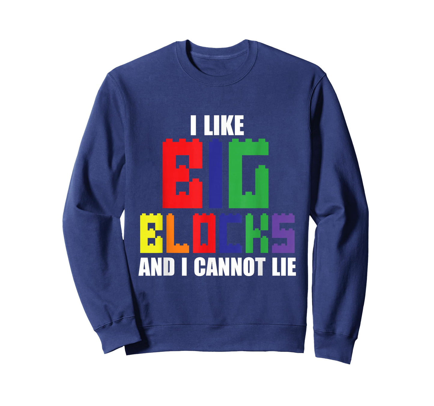 Like Big Blocks Master Builder Building Blocks Bricklayer T-Shirt