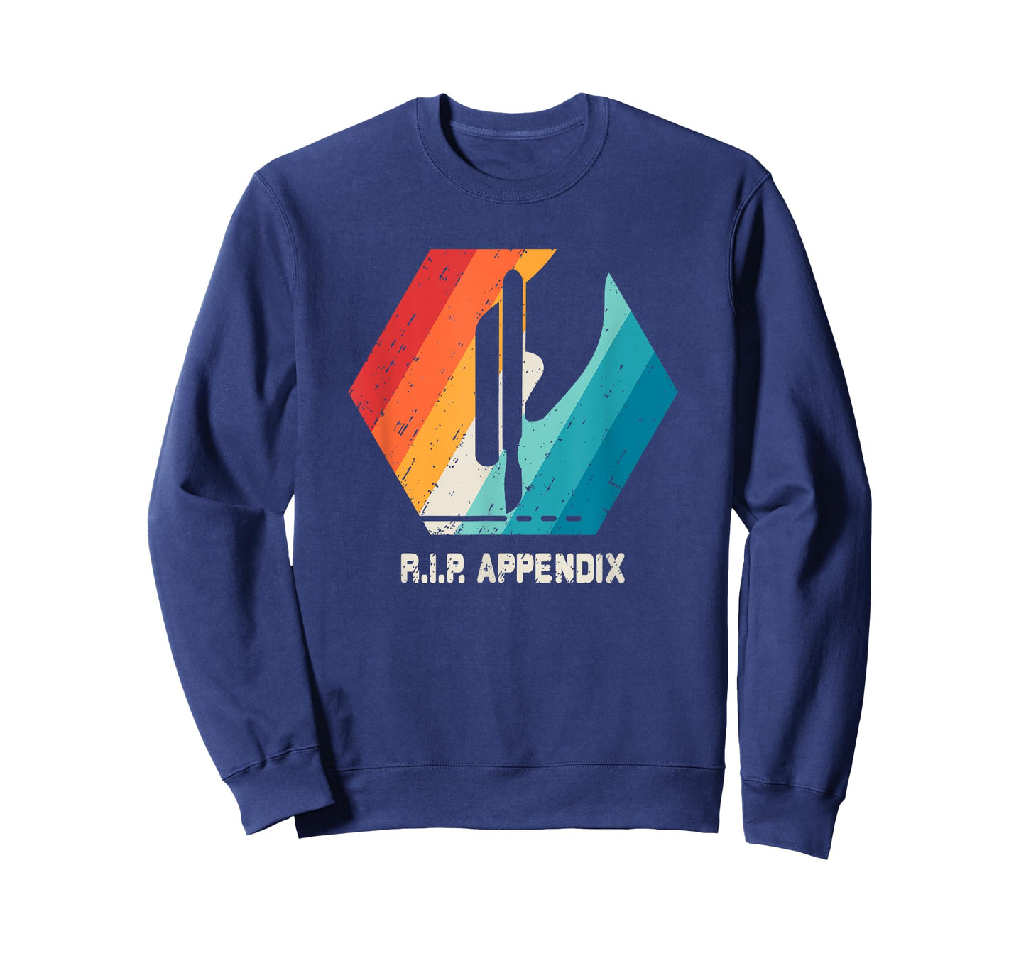 Appendix Surgery T Shirt Removal Appendicitis Retro Gift T-Shirt