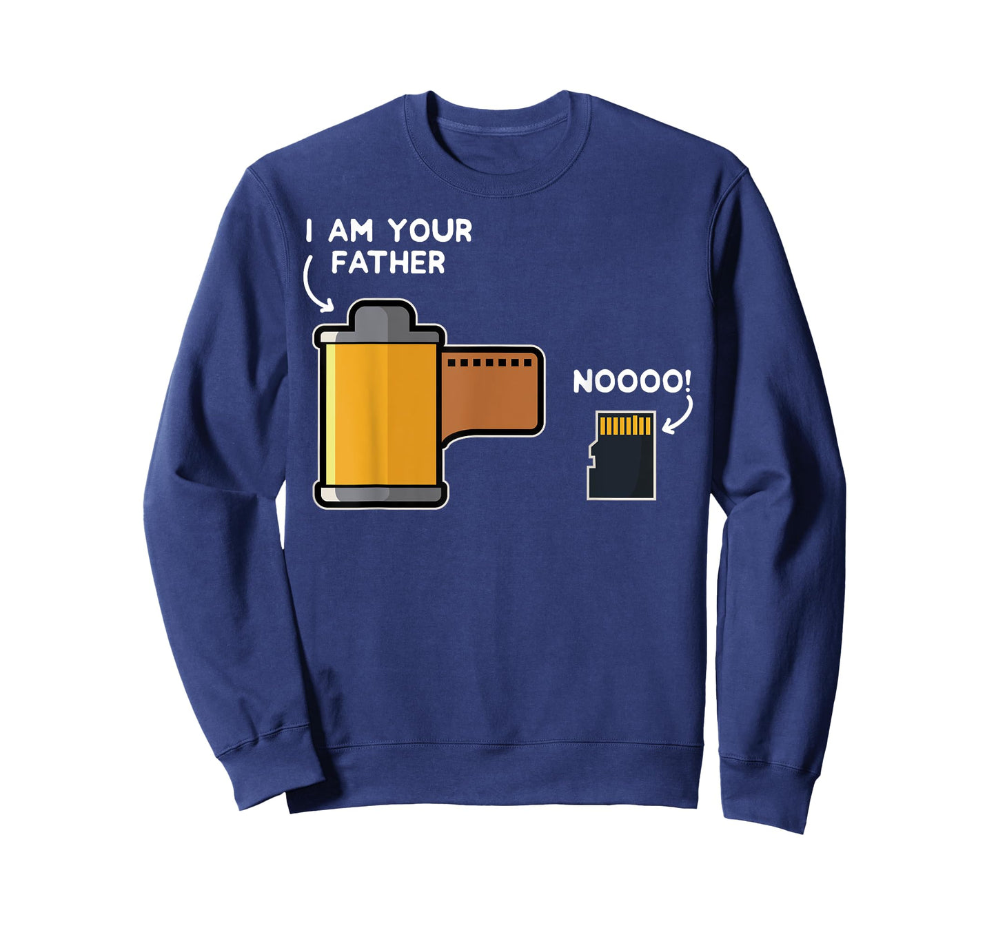 Funny Photography Gift Design Film Father of SD Card T-Shirt