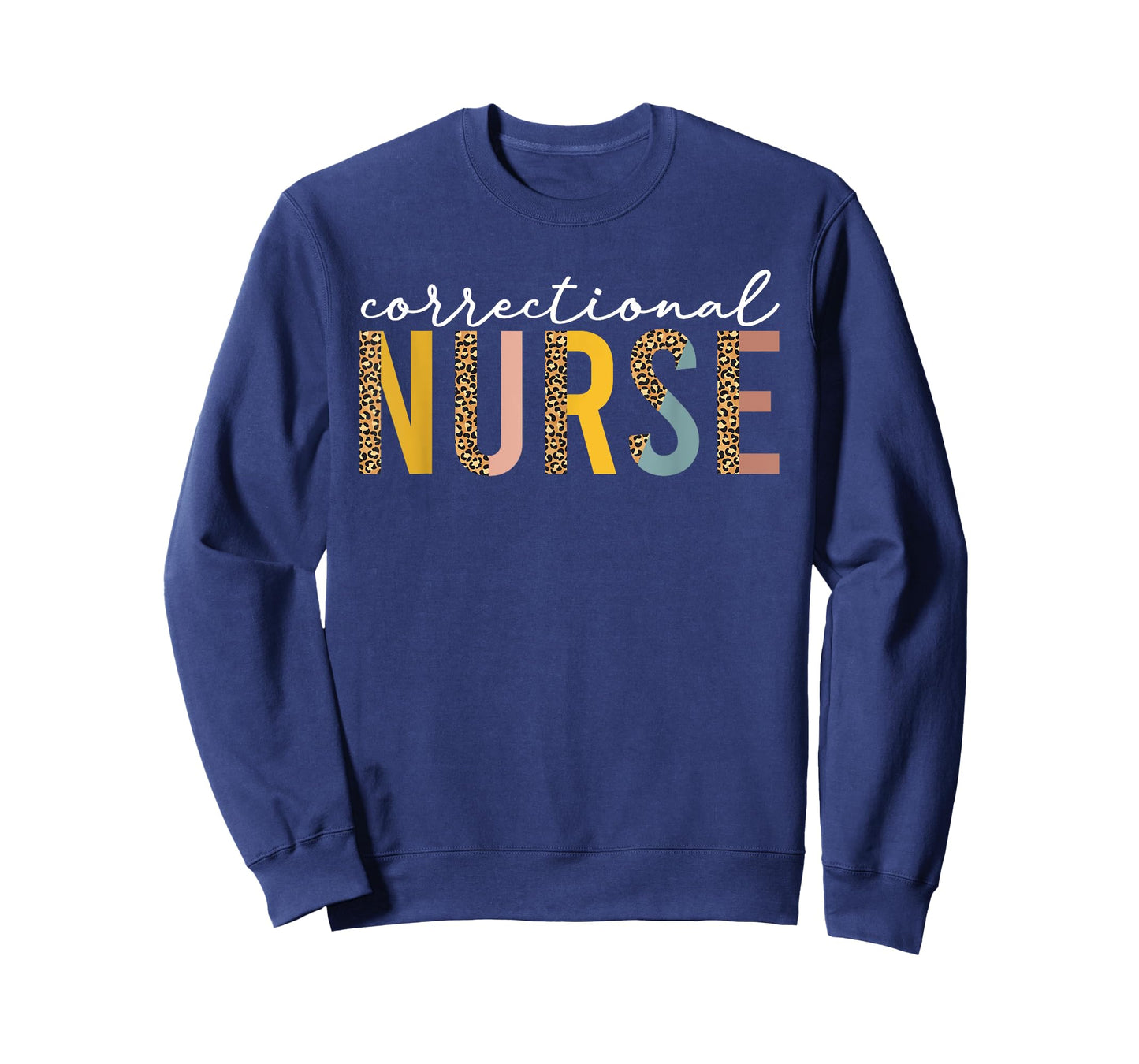Correctional Nurse Funny Forensic Nursing Department leopard T-Shirt