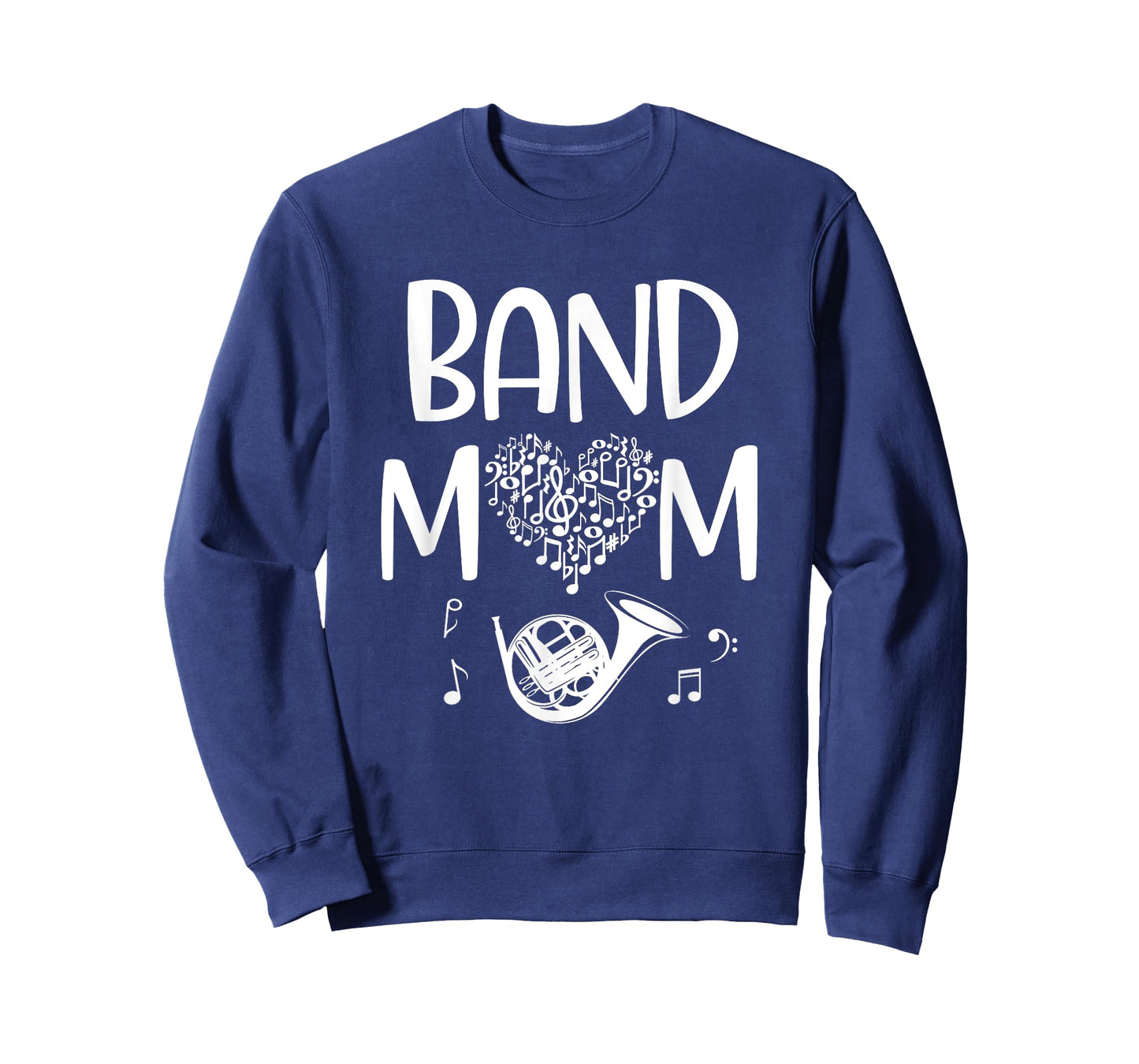 Proud Band Mom French Horn Player Son Daughter Performance T-Shirt
