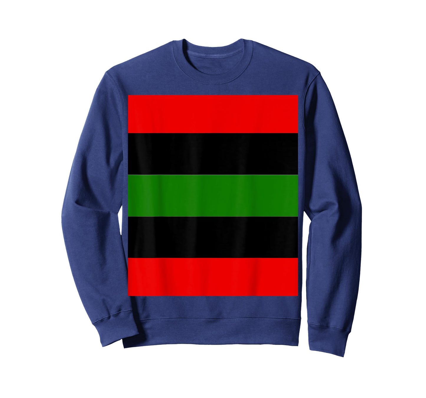 RBG Red Black Green African American Pride Flag T-Shirt