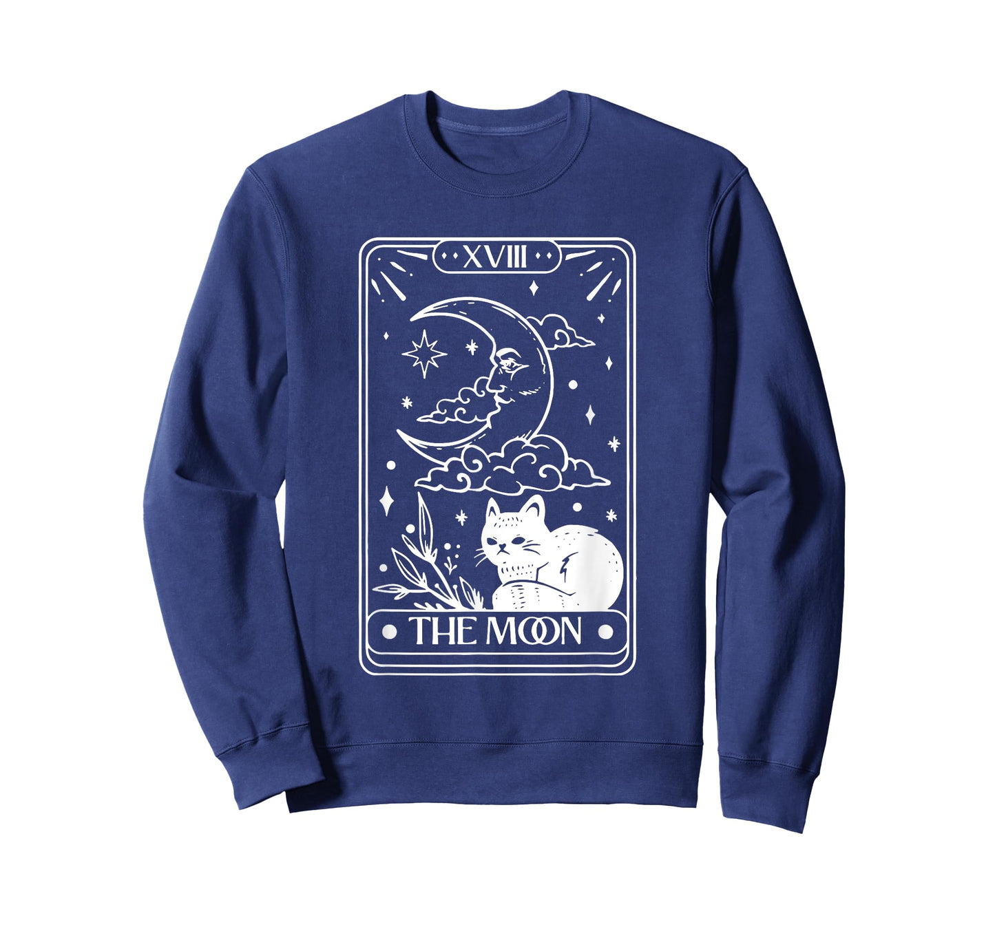 Cat taro The Moon Tarot Card Cat, Funny Cat, Cat Lovers, Cat Mom T-Shirt