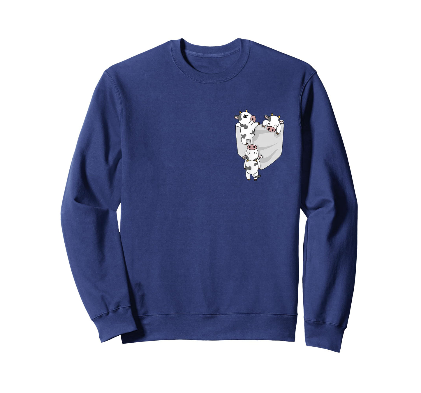 Cow Pocket Funny Milk Cow in A Bag T-Shirt