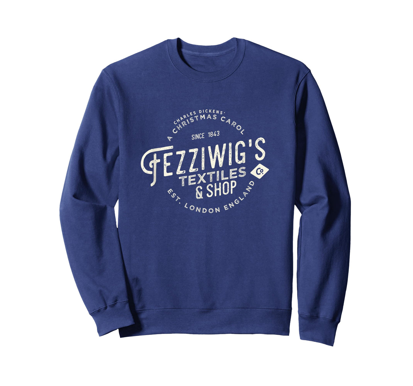 Christmas Carol, Fezziwigs, Scrooge, Holiday Design T-Shirt