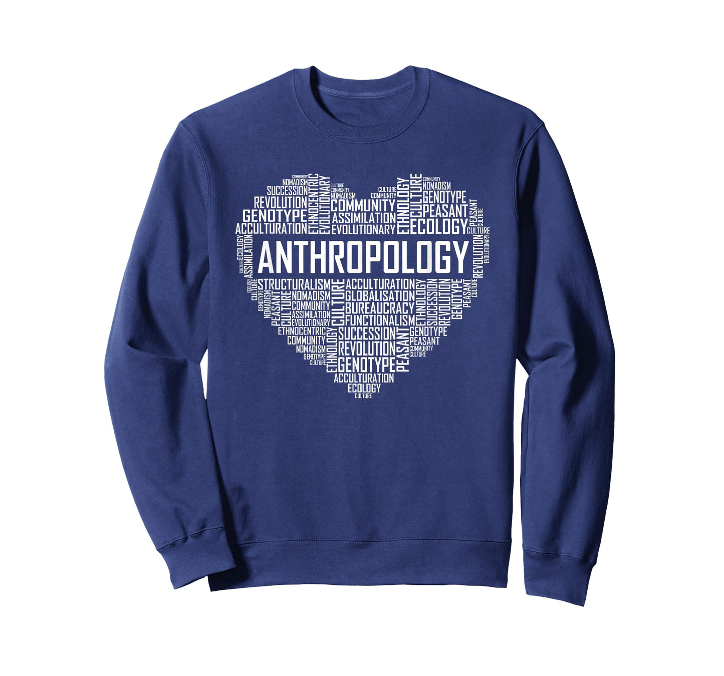 Anthropology Heart Gift Anthropologist Teacher Gifts Men Women T-Shirt
