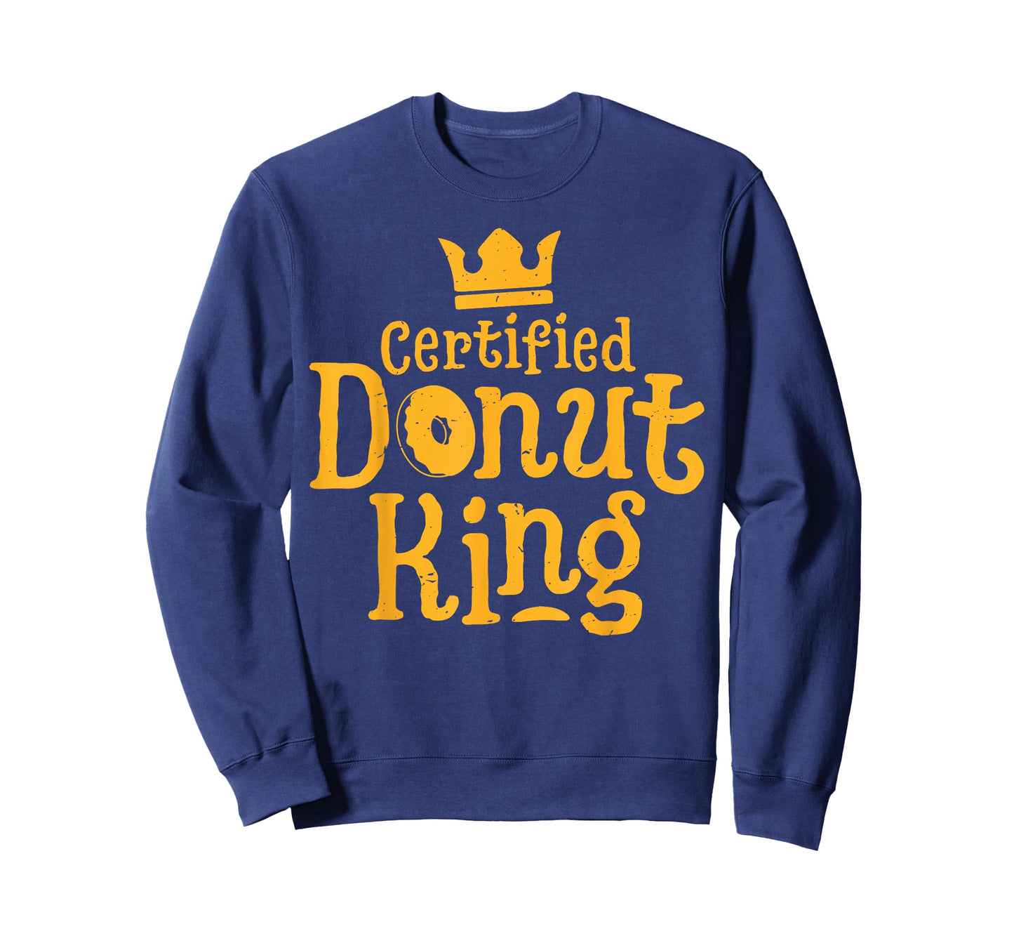 Certified Donut King Funny Boys Men Doughnut Food Lover T-Shirt