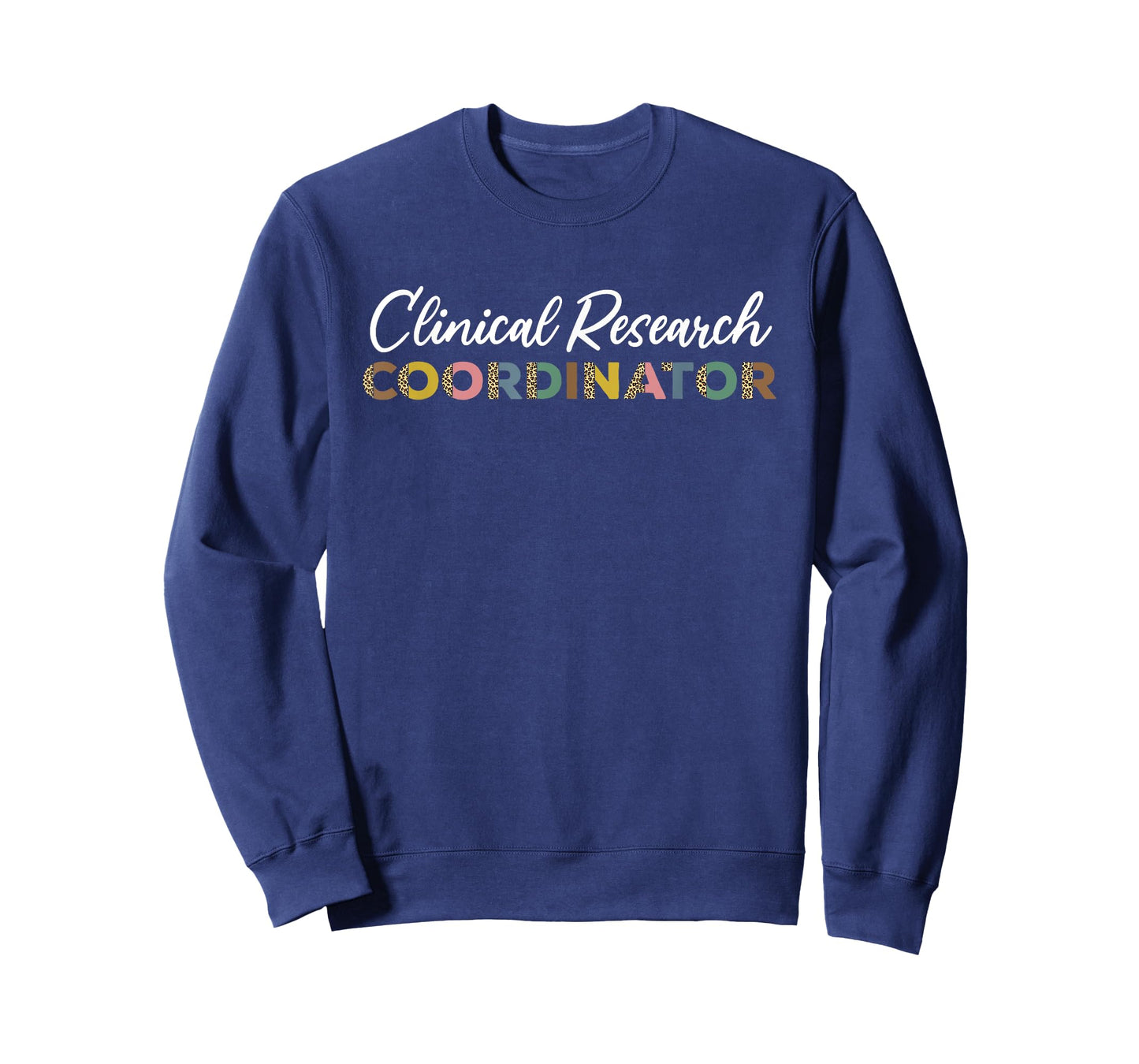 Clinical Research Coordinator Leopard Pattern Apparel T-Shirt