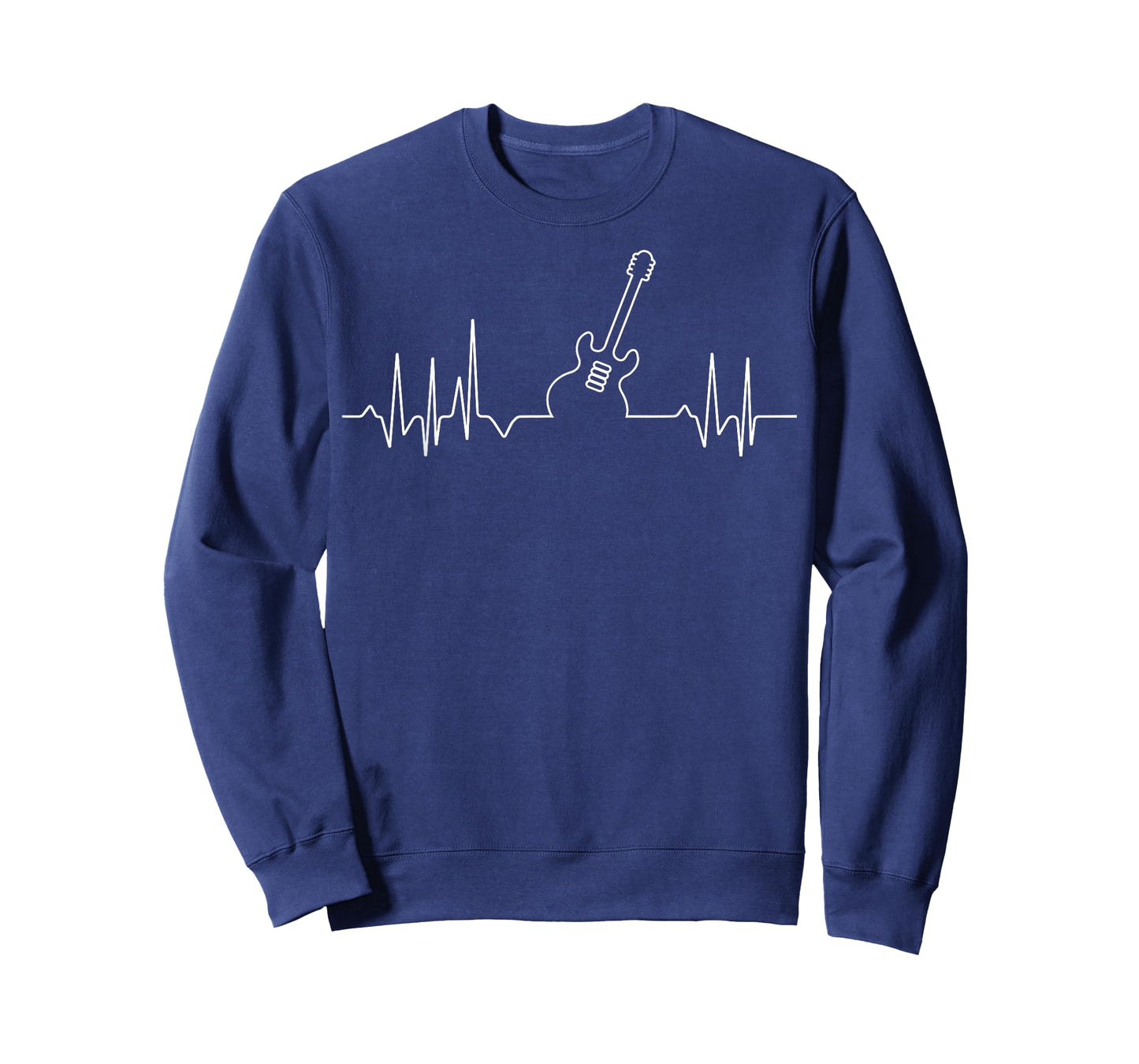 Awesome Music Gifts Apparel and Accessories Heart Pulse, EGK and Heartbeat with Guitar T-Shirt